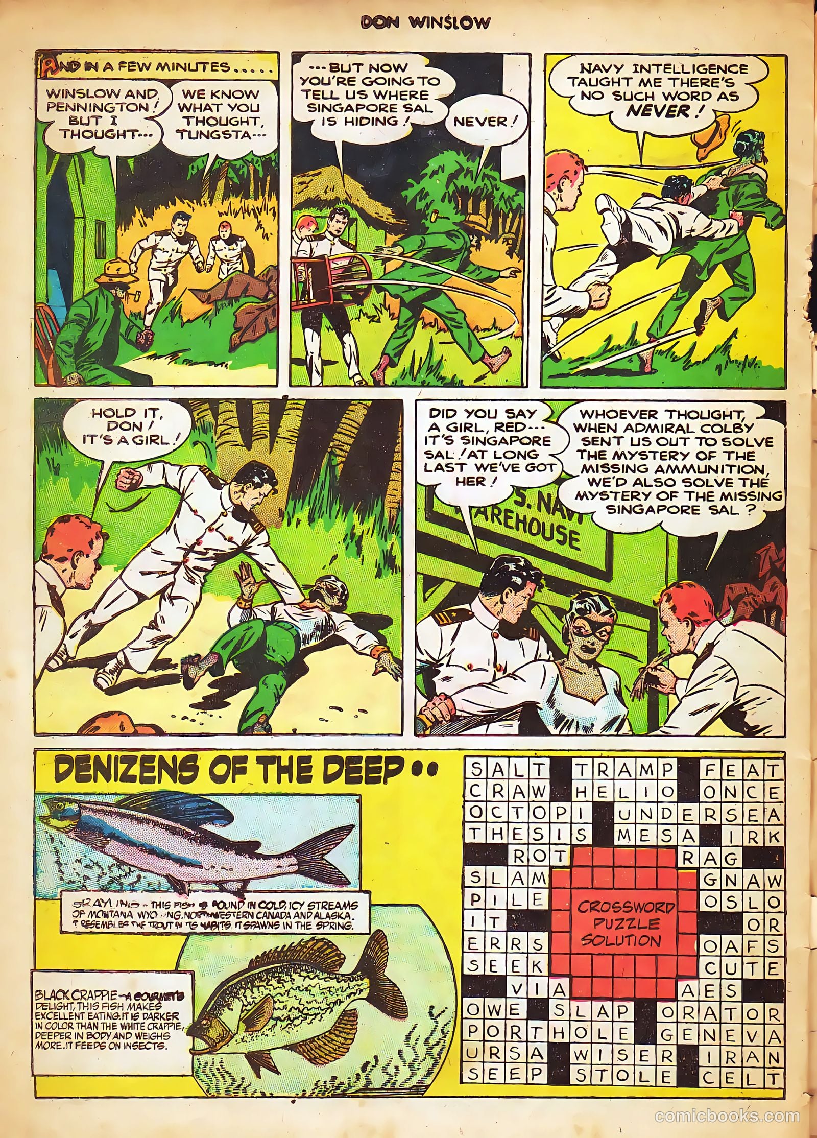 Don Winslow of the Navy #53 (1948) — page 32 of 36