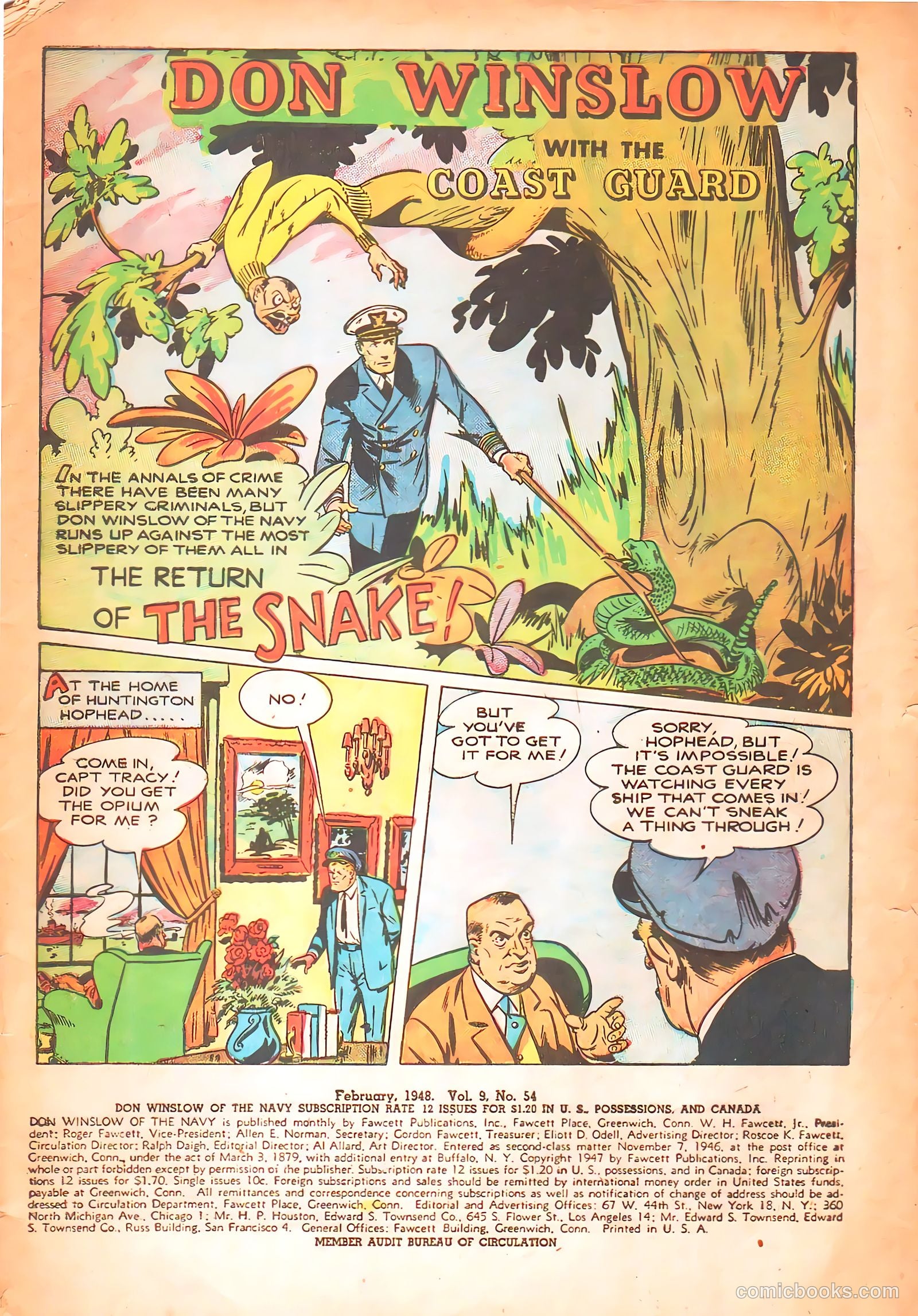 Don Winslow of the Navy #54 (1948) — page 3 of 36