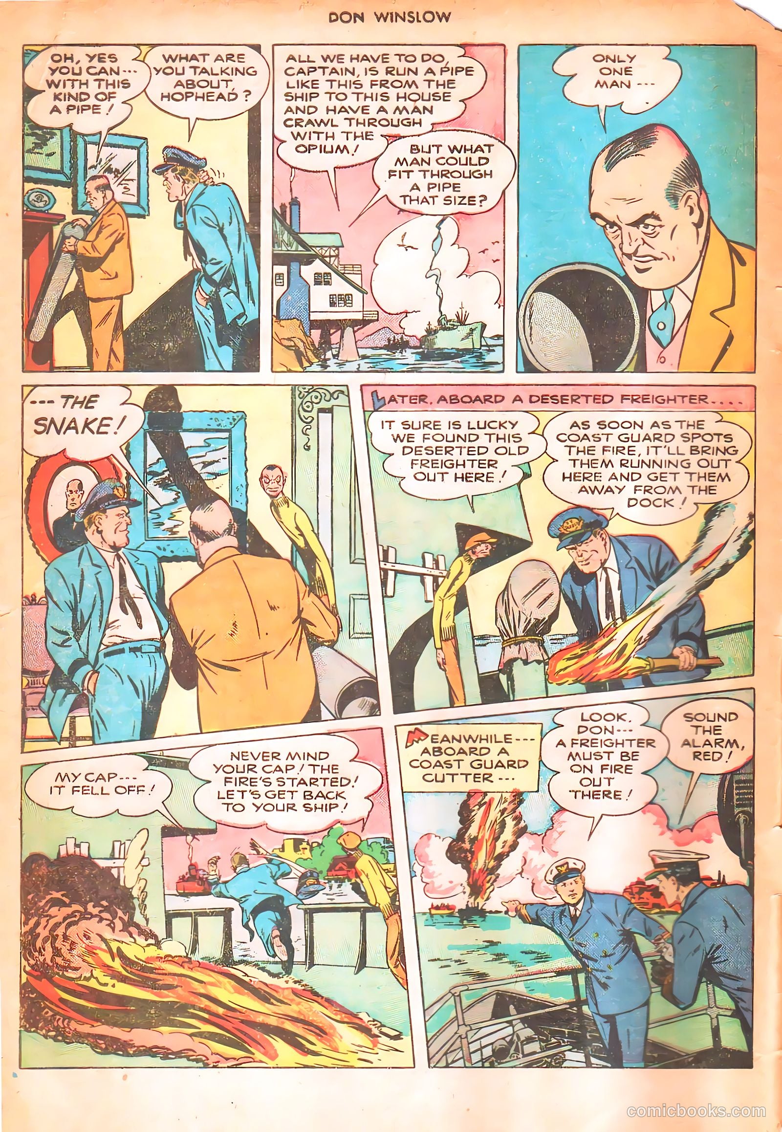 Don Winslow of the Navy #54 (1948) — page 4 of 36