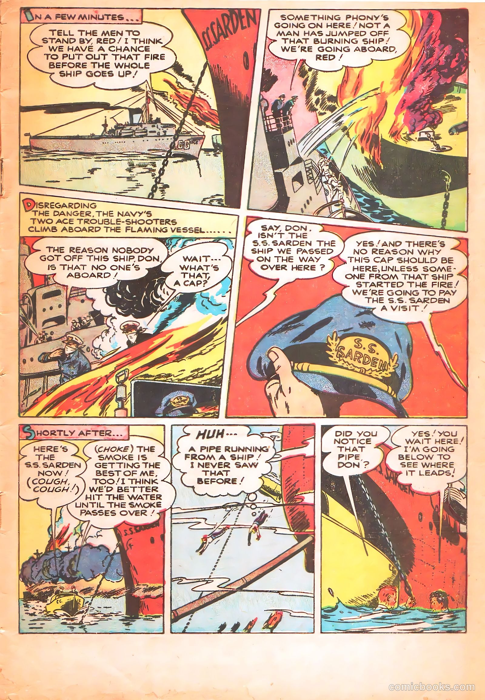 Don Winslow of the Navy #54 (1948) — page 5 of 36