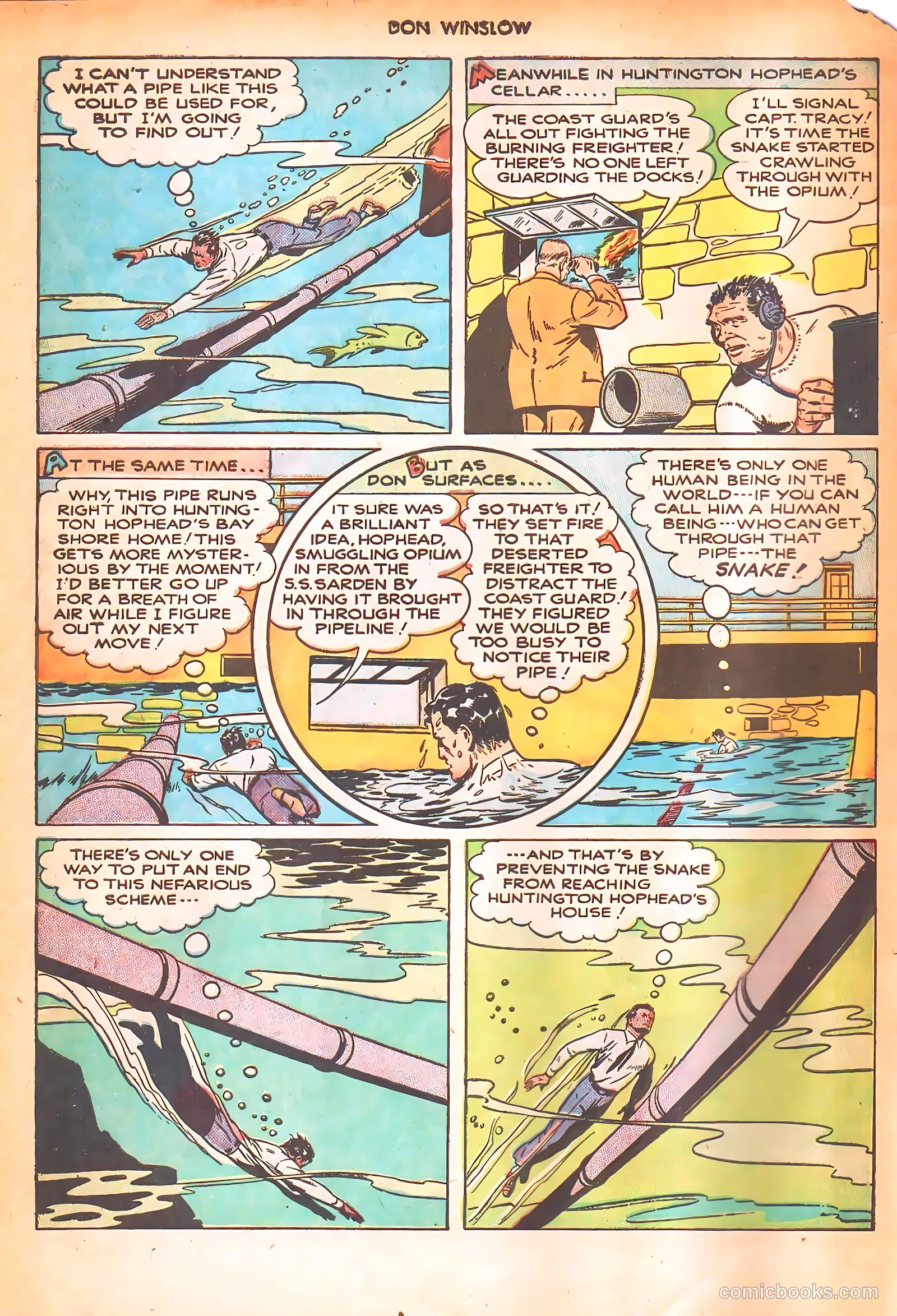 Don Winslow of the Navy #54 (1948) — page 6 of 36