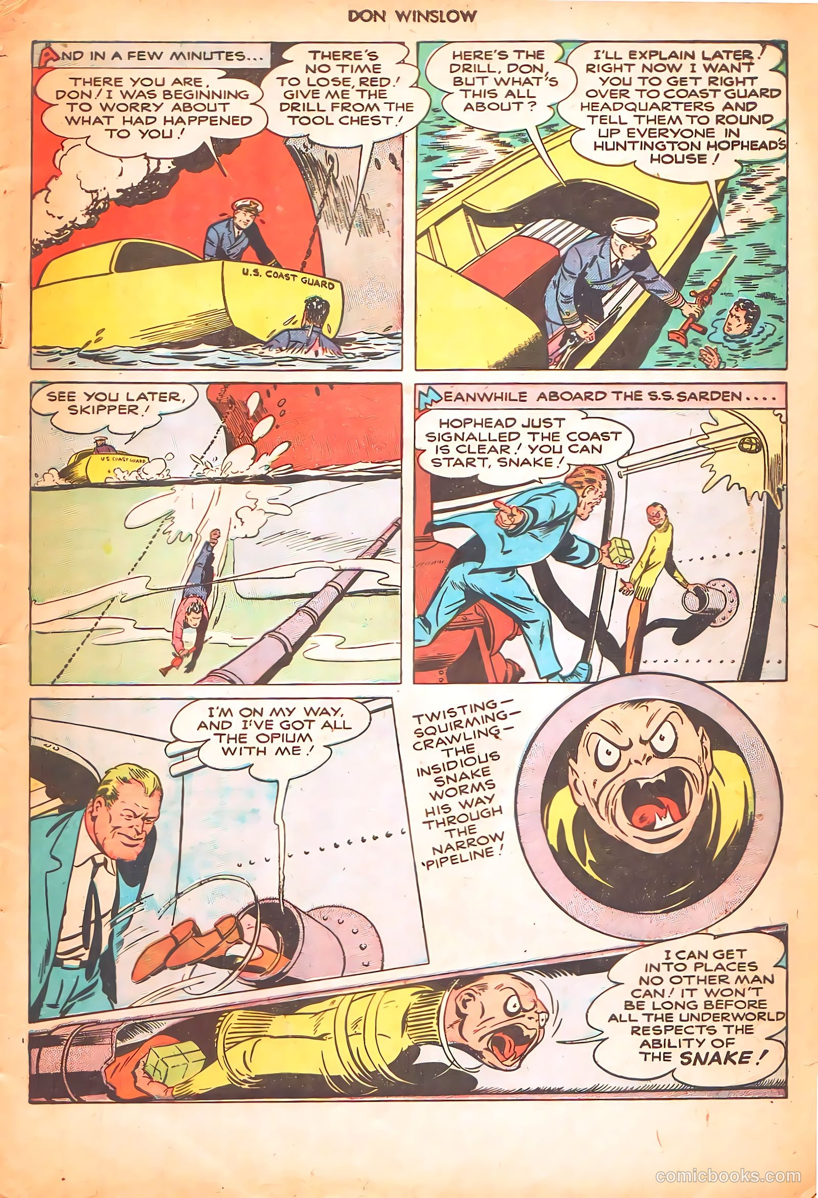 Don Winslow of the Navy #54 (1948) — page 7 of 36