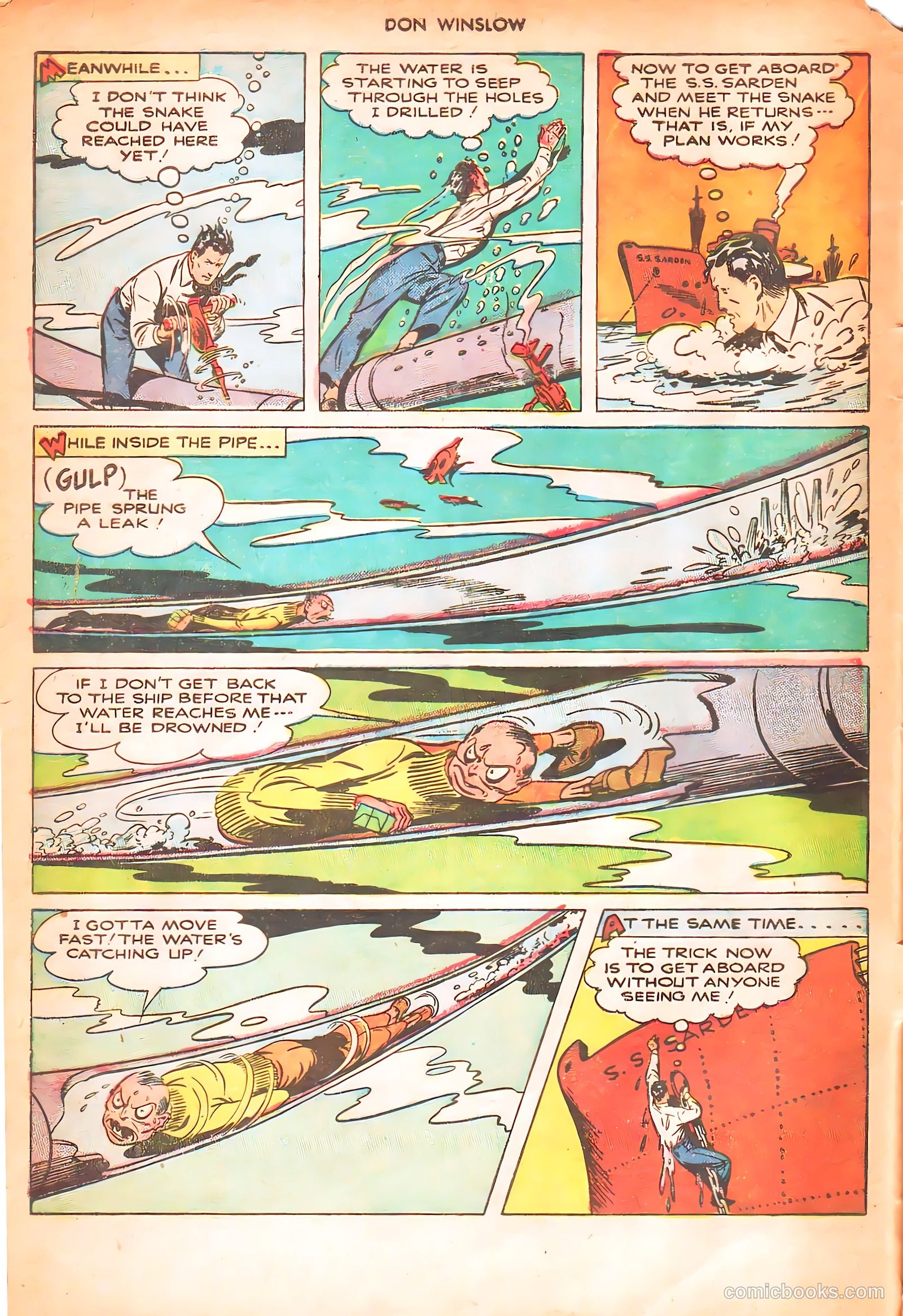 Don Winslow of the Navy #54 (1948) — page 8 of 36