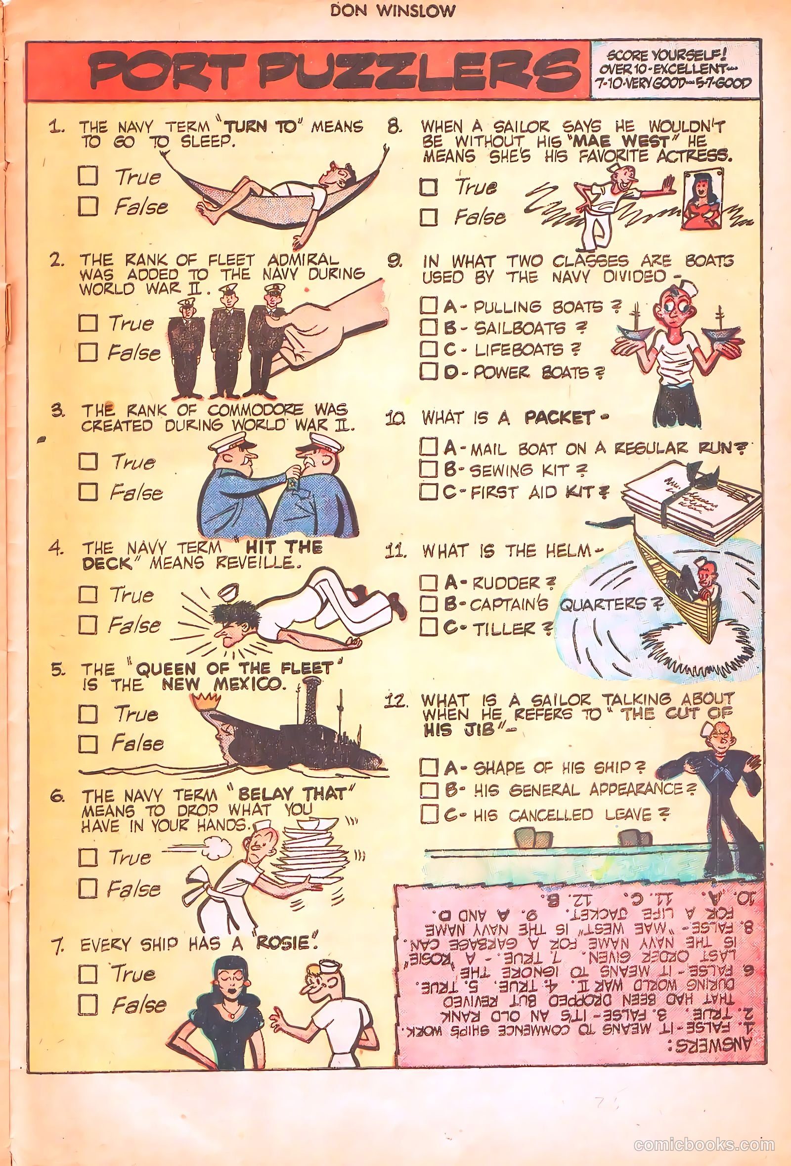 Don Winslow of the Navy #54 (1948) — page 25 of 36