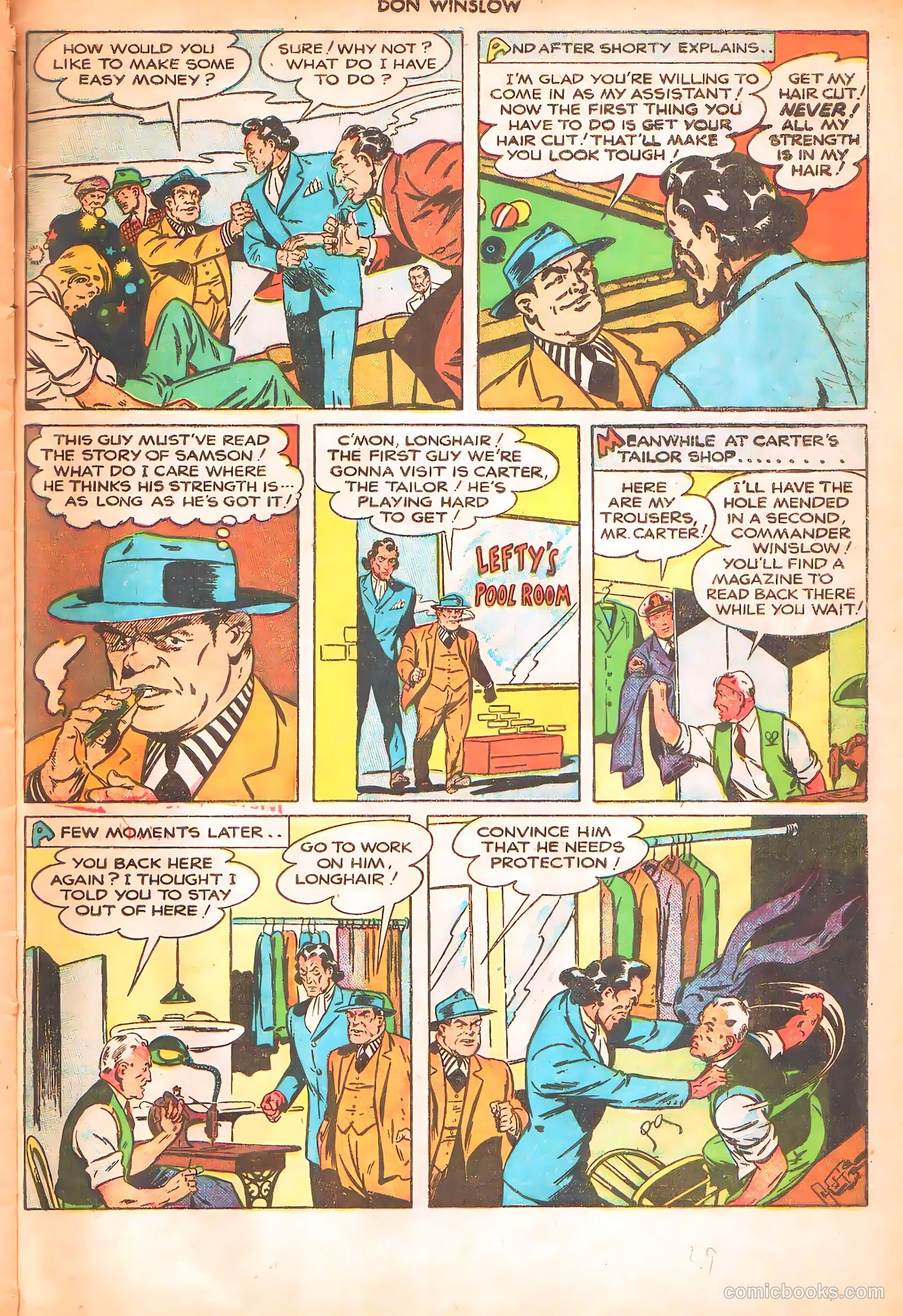 Don Winslow of the Navy #54 (1948) — page 29 of 36