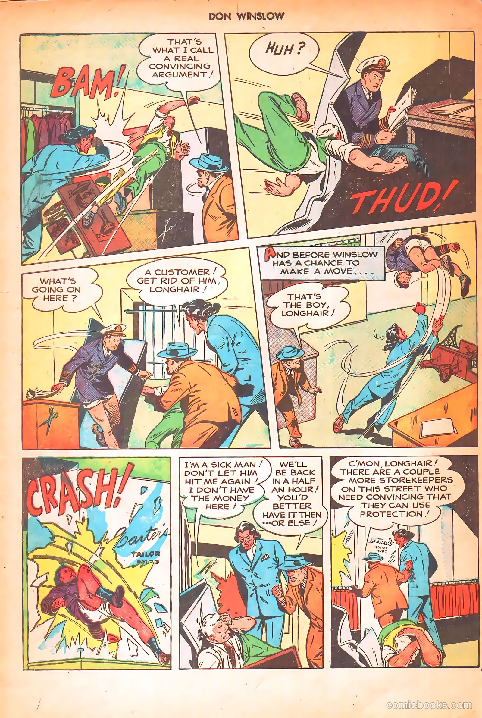 Don Winslow of the Navy #54 (1948) — page 30 of 36
