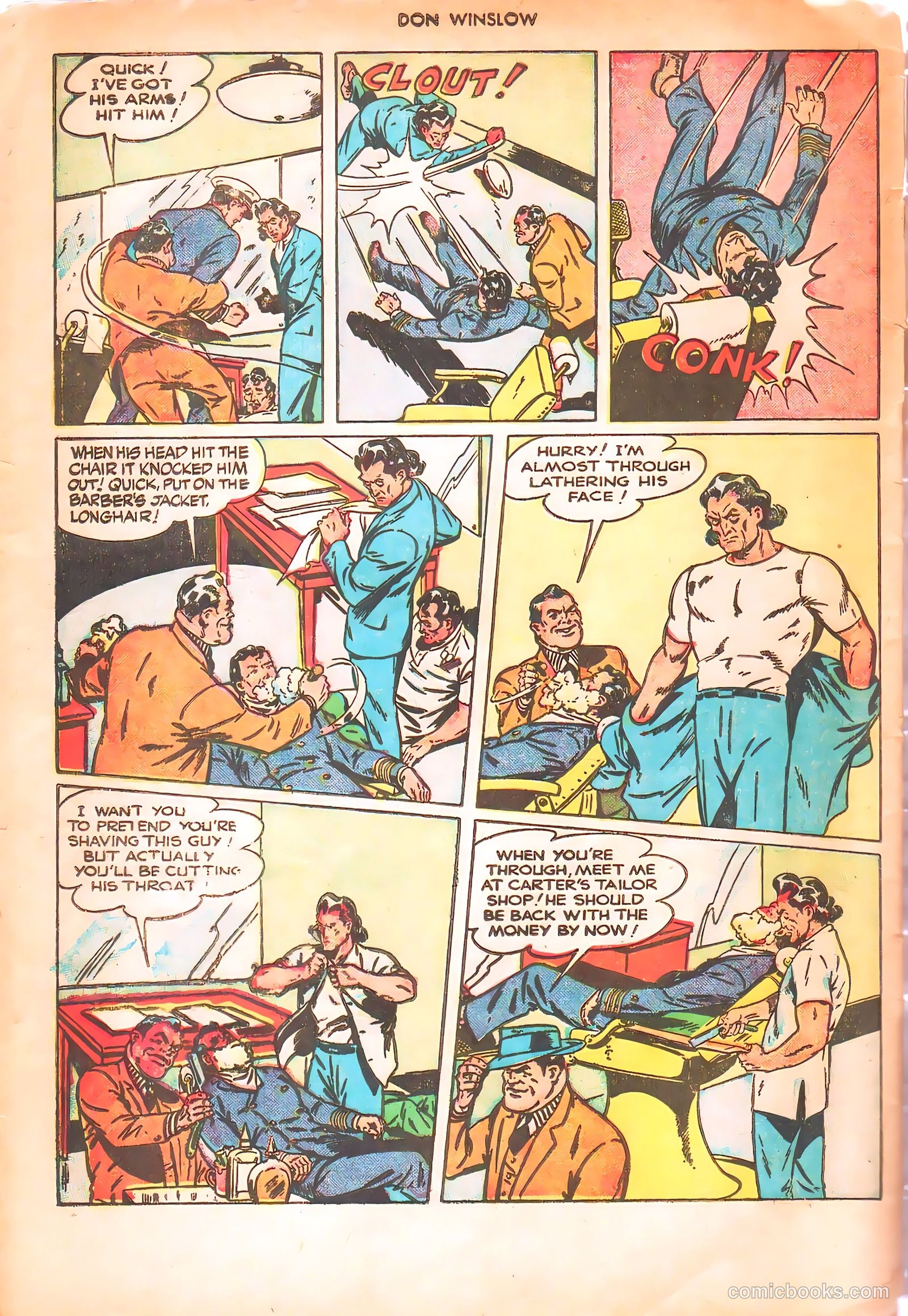Don Winslow of the Navy #54 (1948) — page 32 of 36