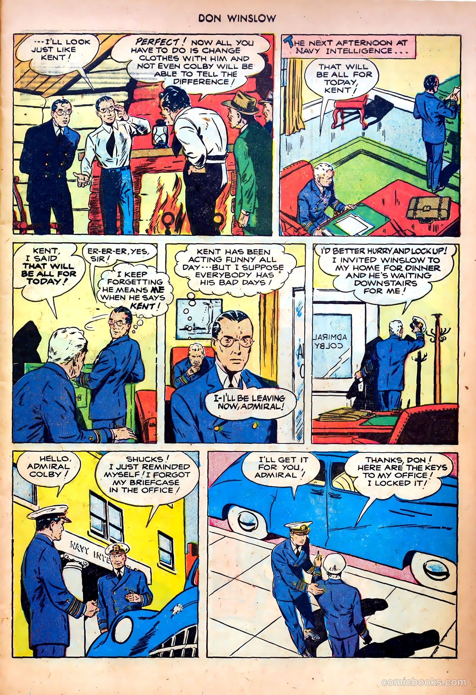 Don Winslow of the Navy #55 (1948) — page 5 of 36