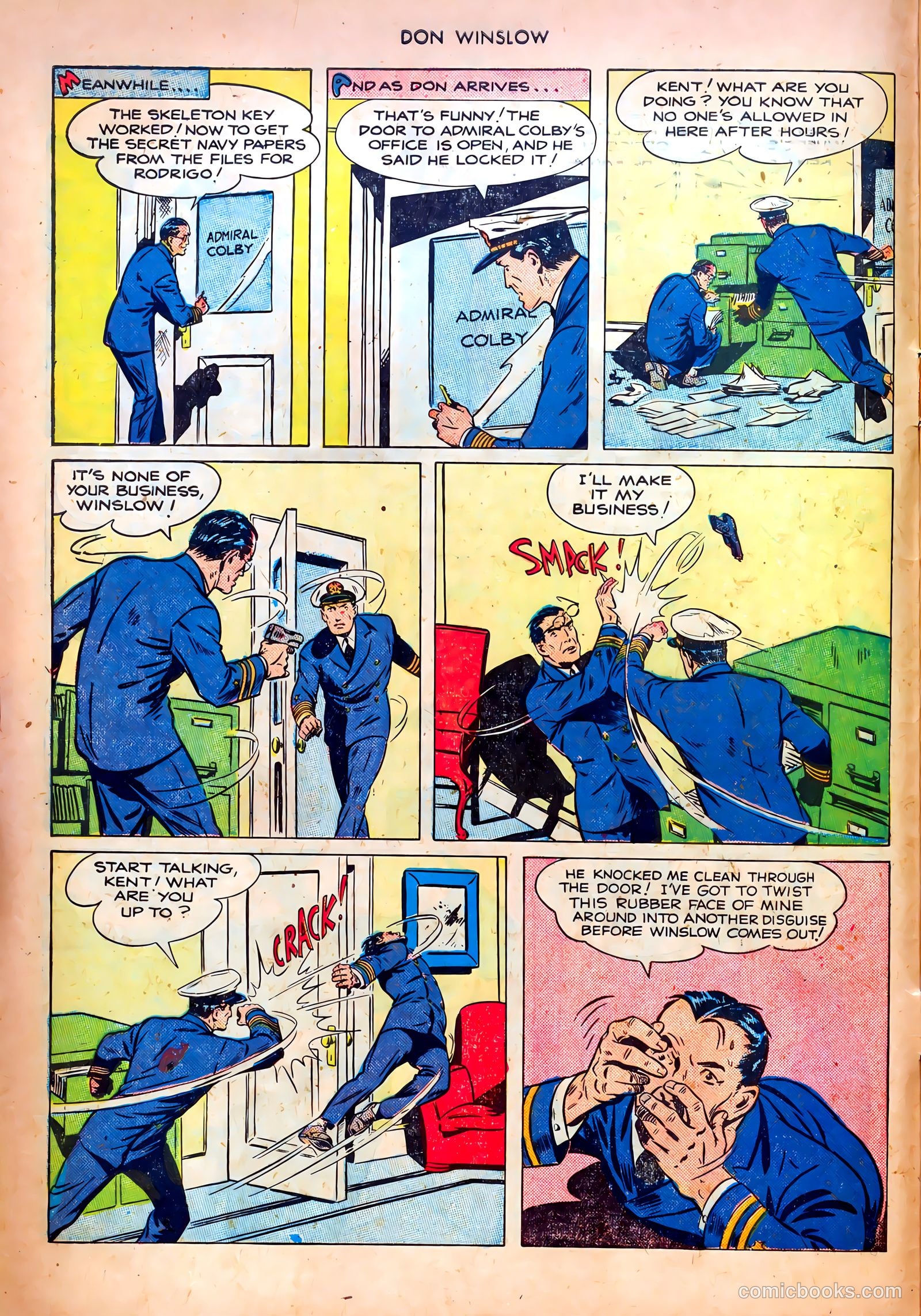 Don Winslow of the Navy #55 (1948) — page 6 of 36