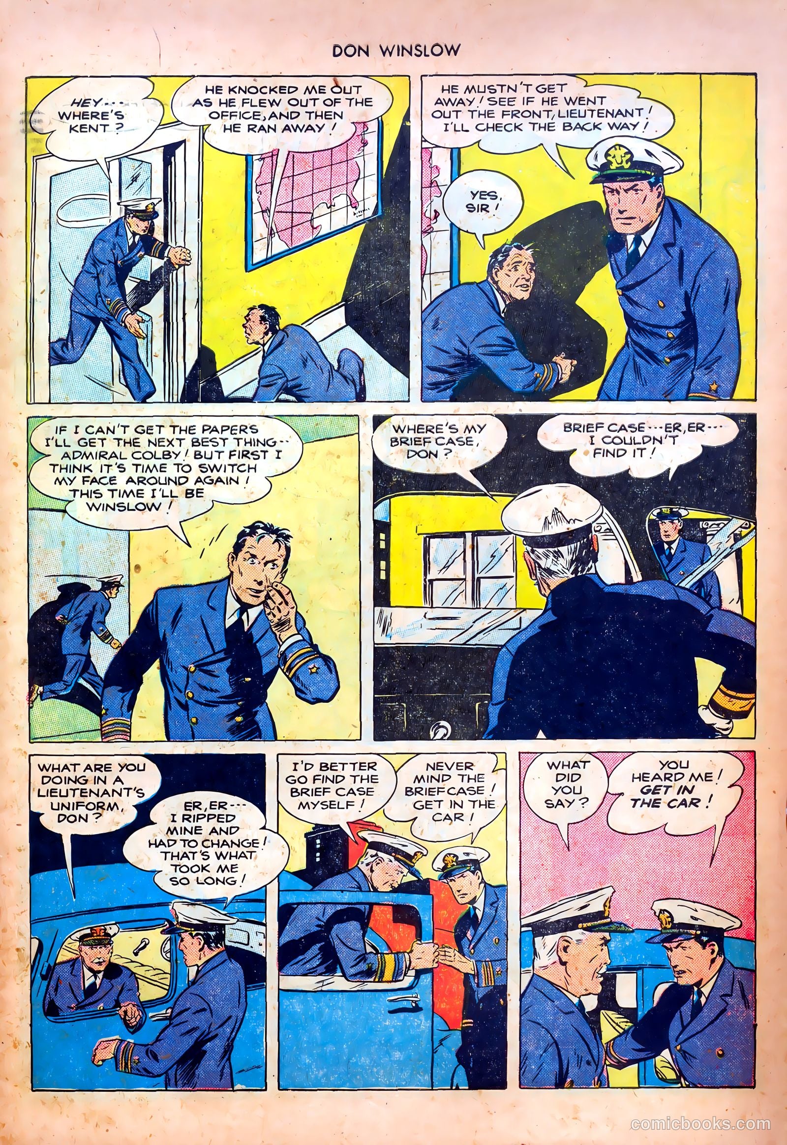 Don Winslow of the Navy #55 (1948) — page 7 of 36