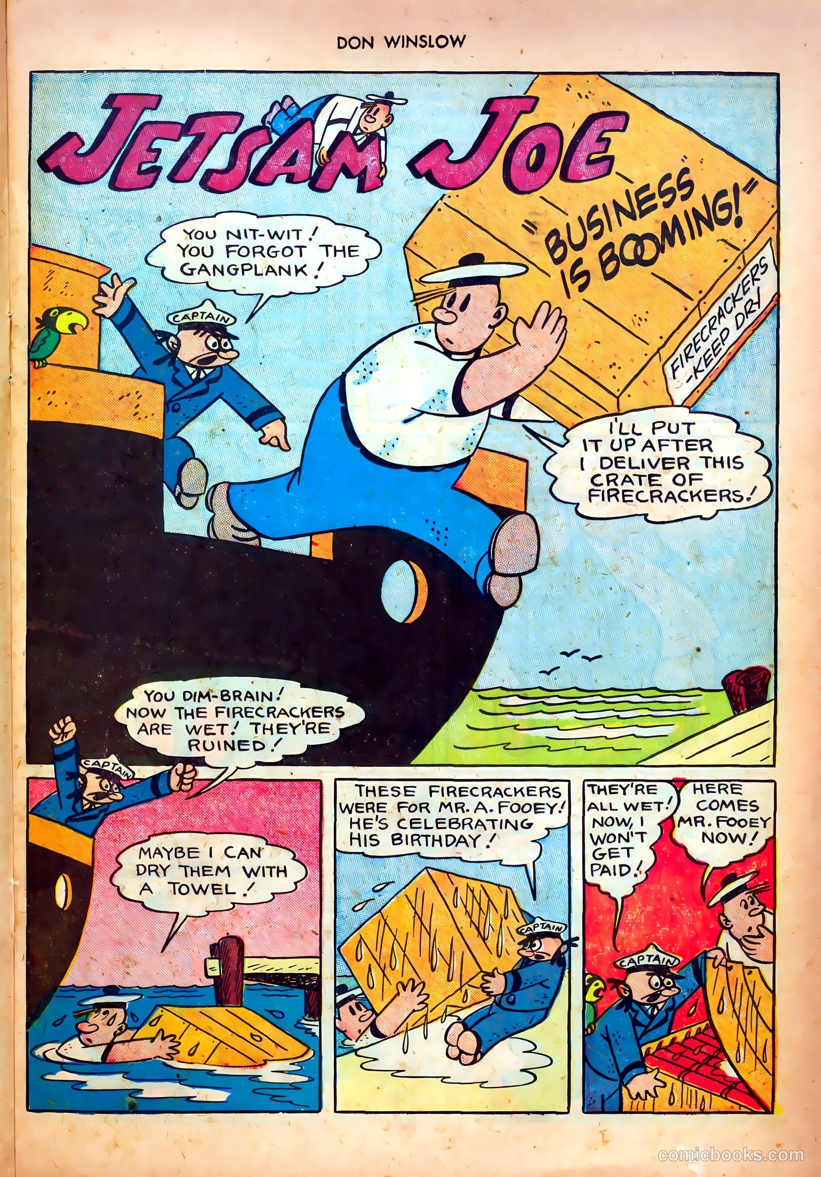 Don Winslow of the Navy #55 (1948) — page 15 of 36