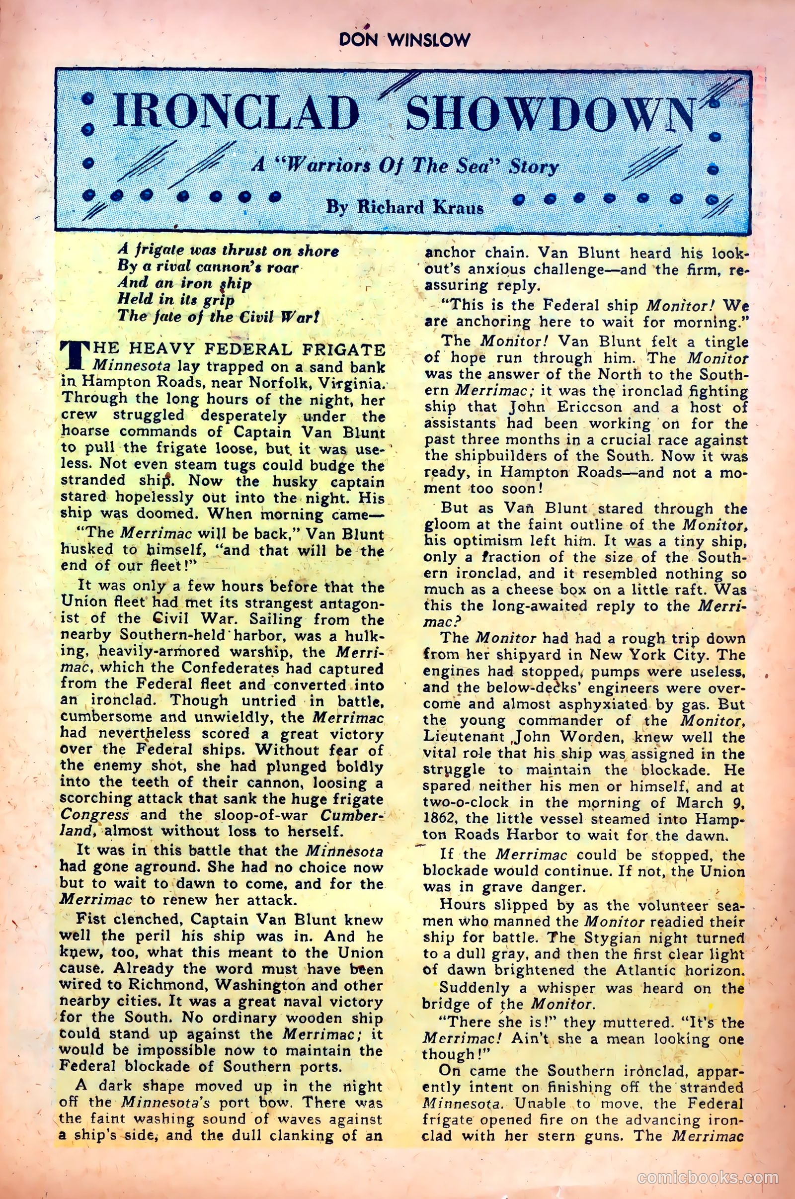 Don Winslow of the Navy #55 (1948) — page 21 of 36
