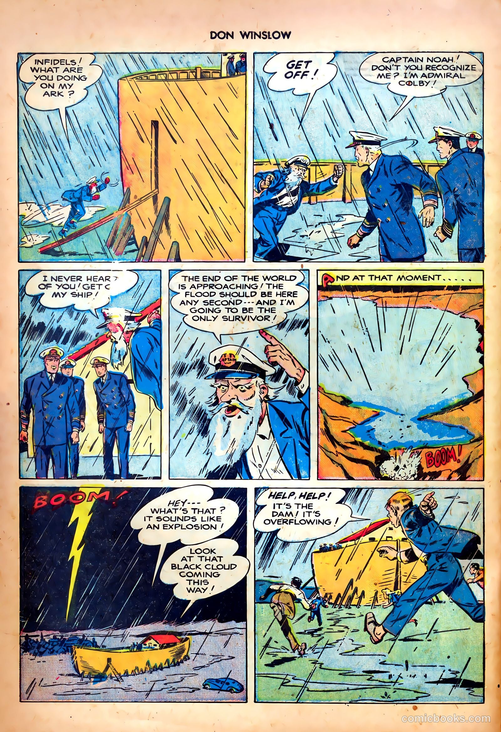 Don Winslow of the Navy #55 (1948) — page 28 of 36
