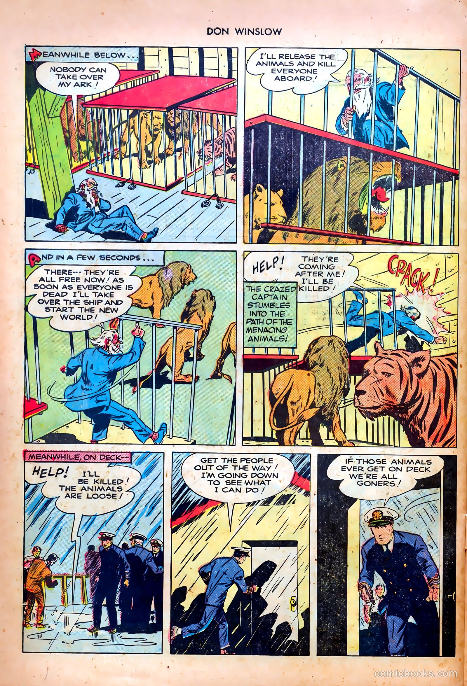 Don Winslow of the Navy #55 (1948) — page 30 of 36