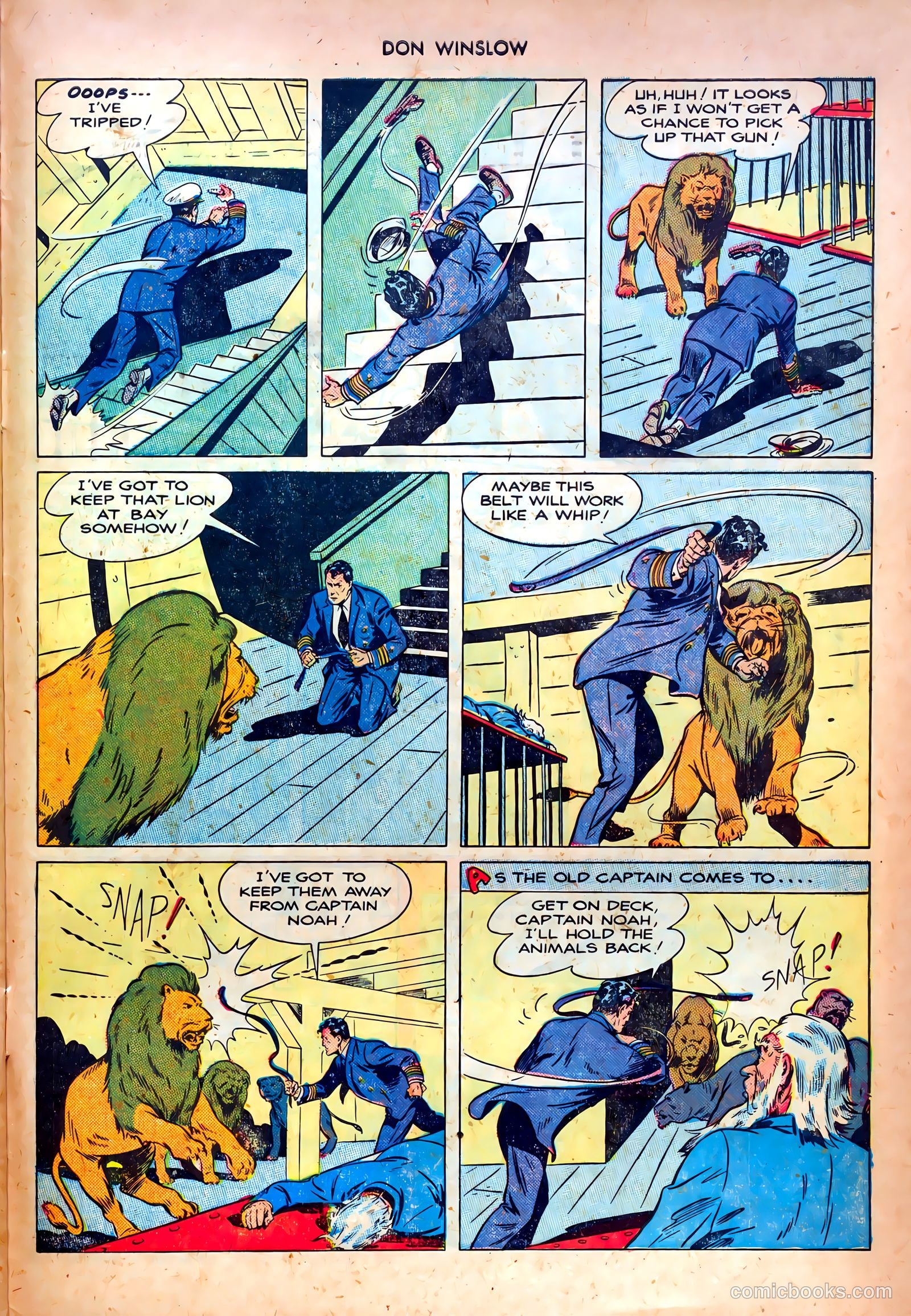 Don Winslow of the Navy #55 (1948) — page 31 of 36
