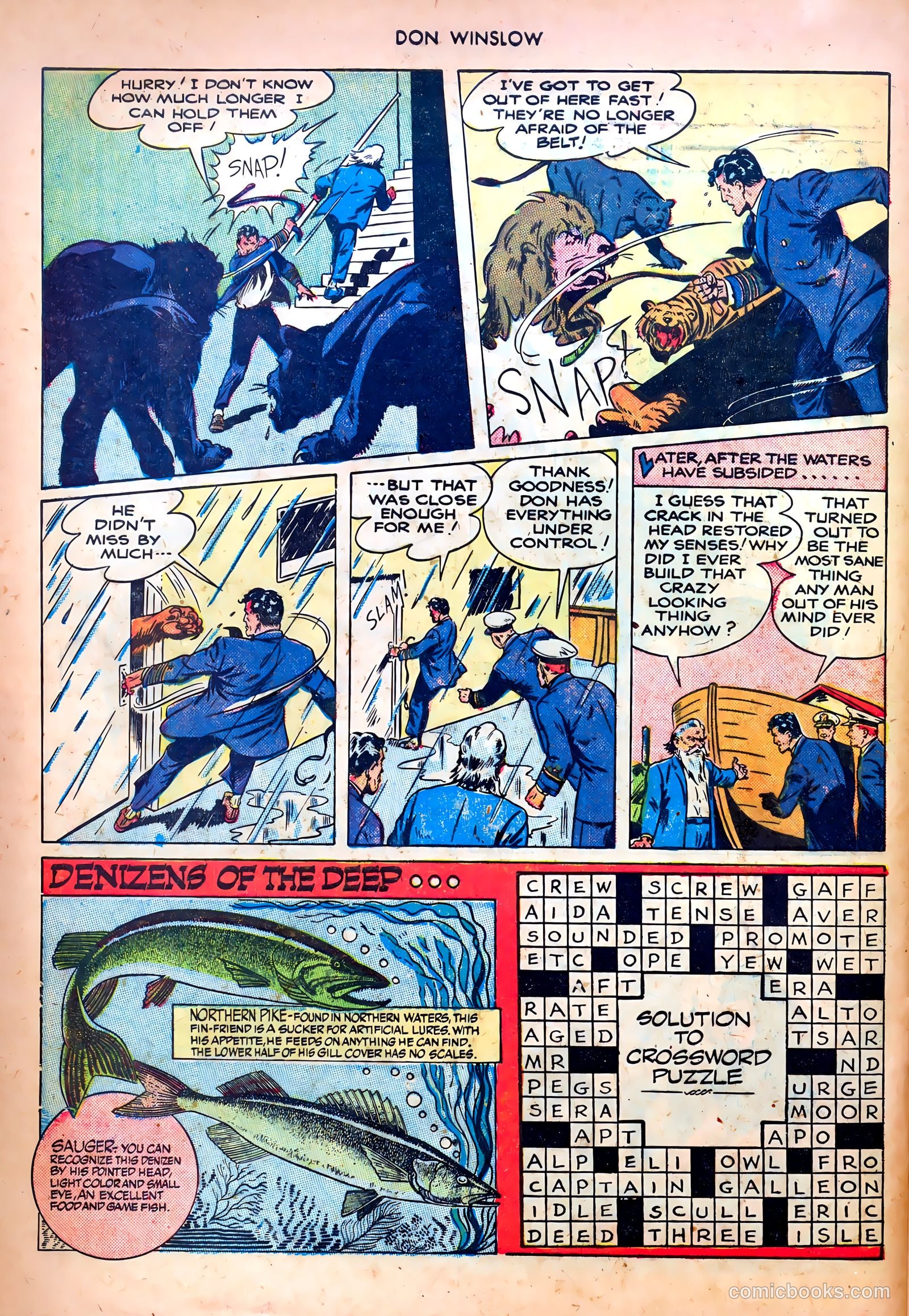 Don Winslow of the Navy #55 (1948) — page 32 of 36