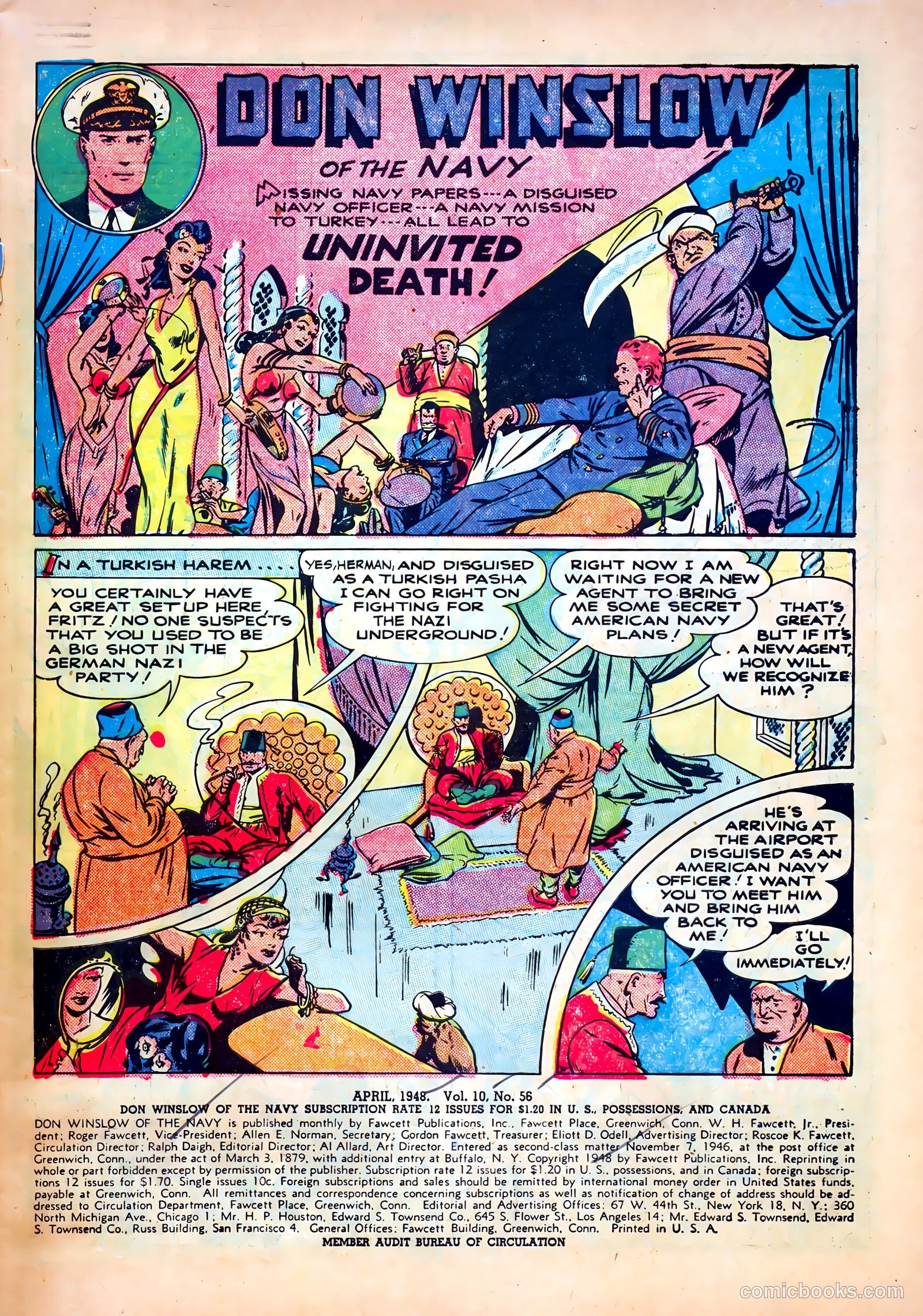Don Winslow of the Navy #56 (1948) — page 3 of 36