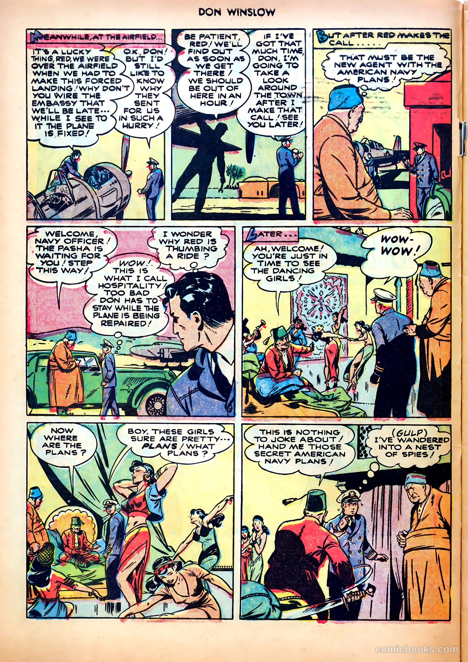 Don Winslow of the Navy #56 (1948) — page 4 of 36