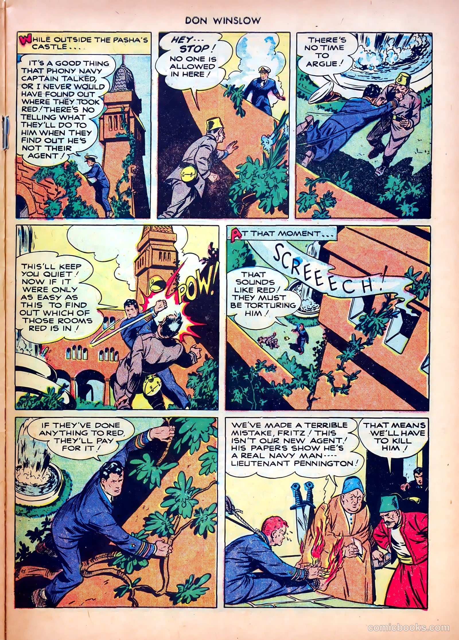 Don Winslow of the Navy #56 (1948) — page 7 of 36