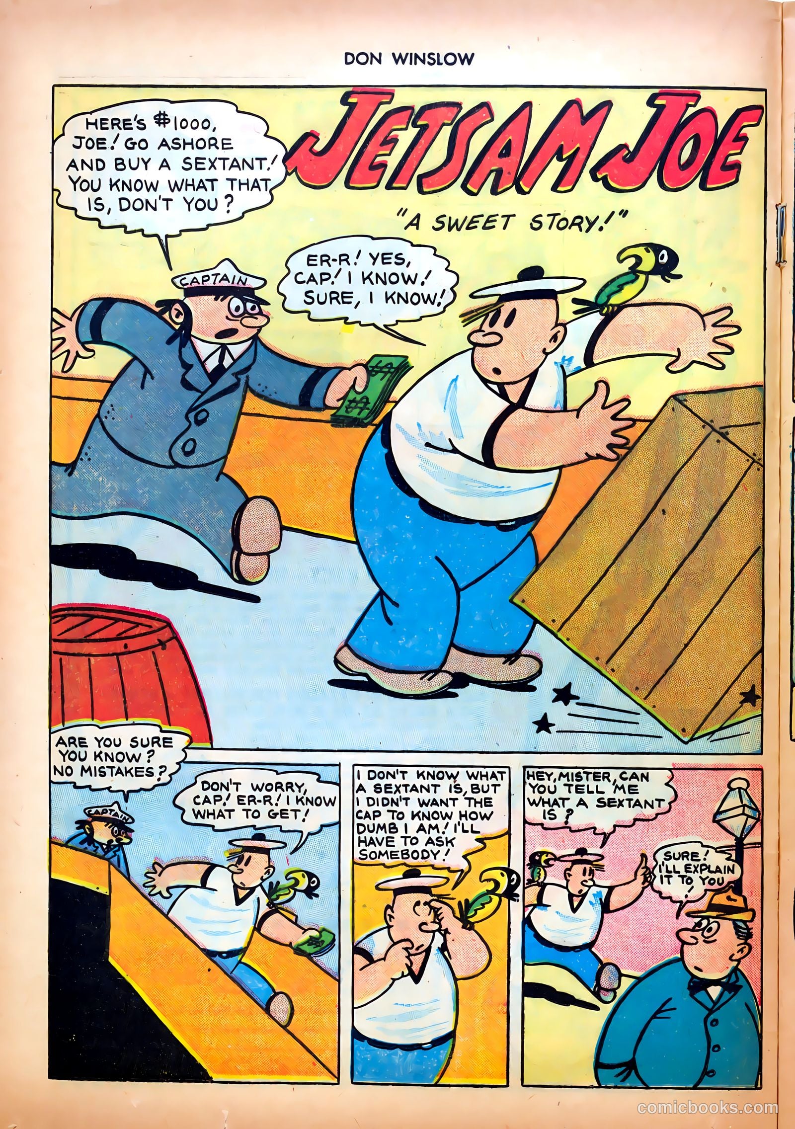 Don Winslow of the Navy #56 (1948) — page 12 of 36