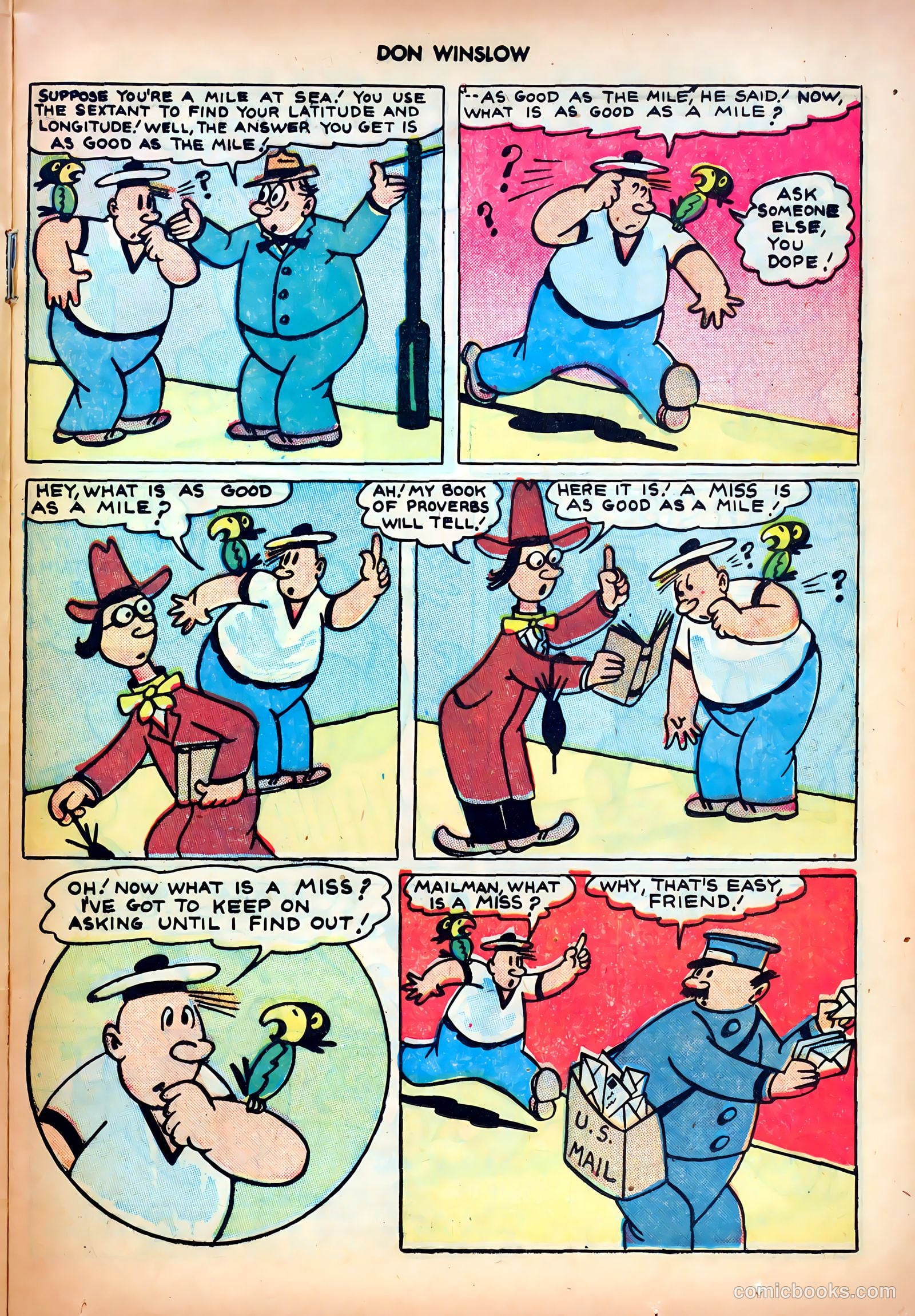 Don Winslow of the Navy #56 (1948) — page 13 of 36