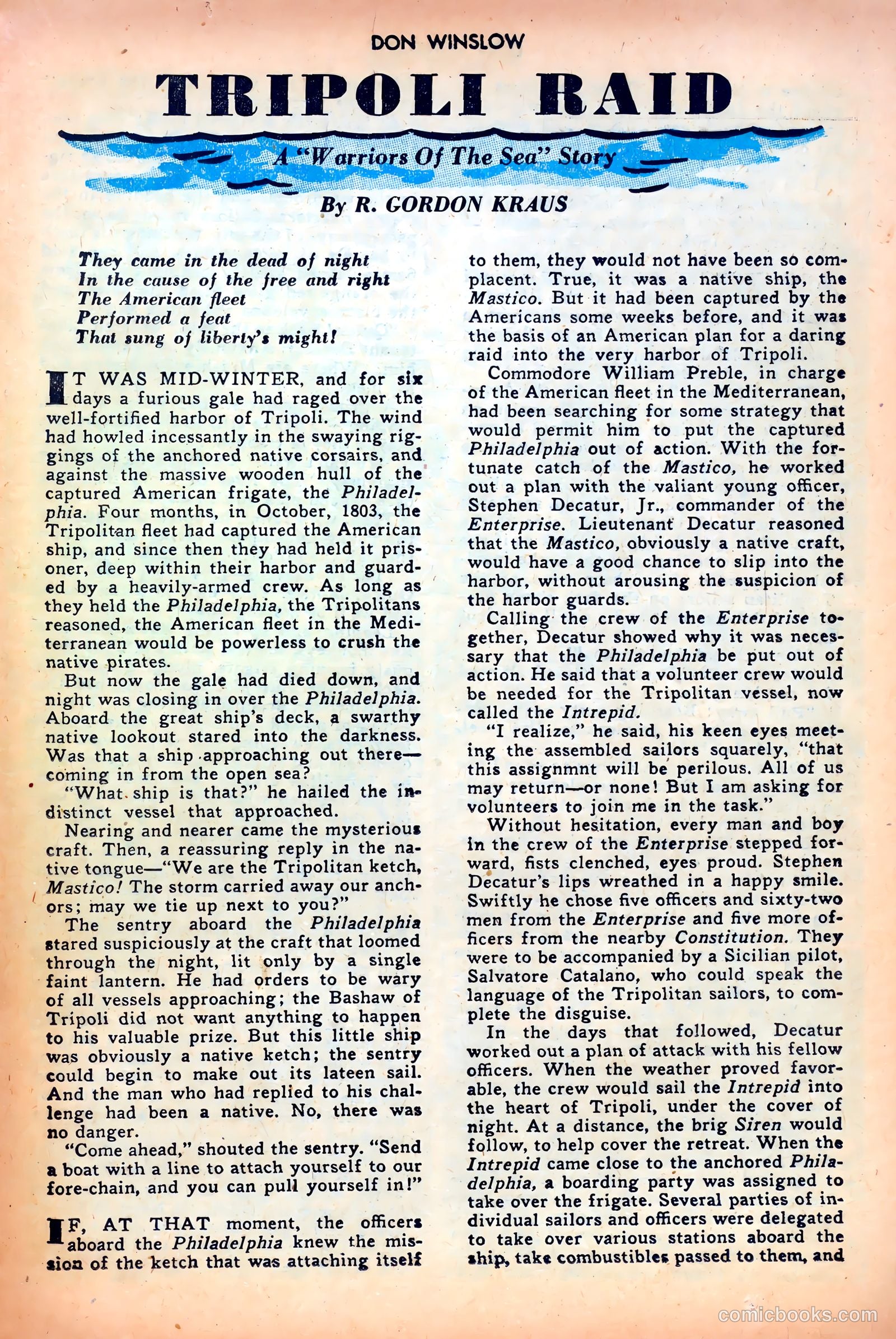 Don Winslow of the Navy #56 (1948) — page 15 of 36