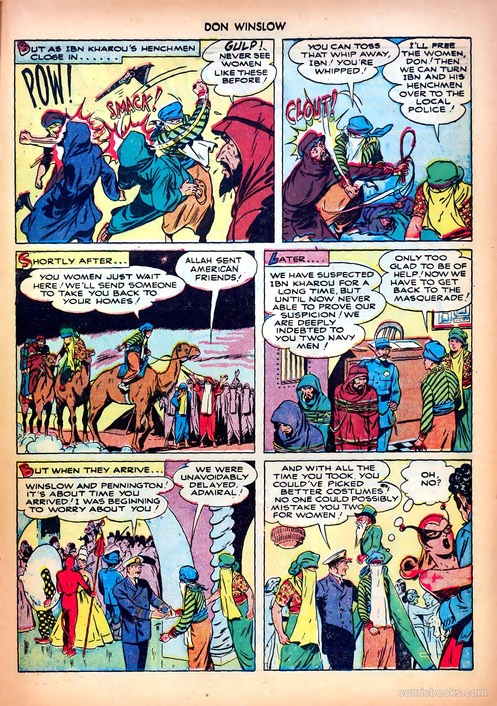 Don Winslow of the Navy #56 (1948) — page 21 of 36