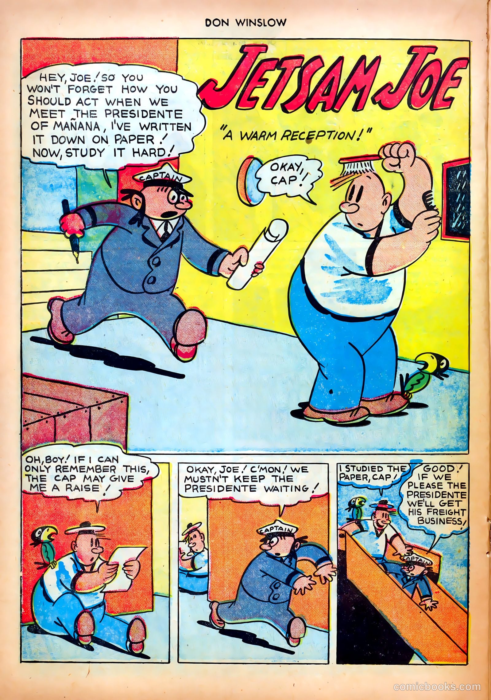 Don Winslow of the Navy #56 (1948) — page 22 of 36