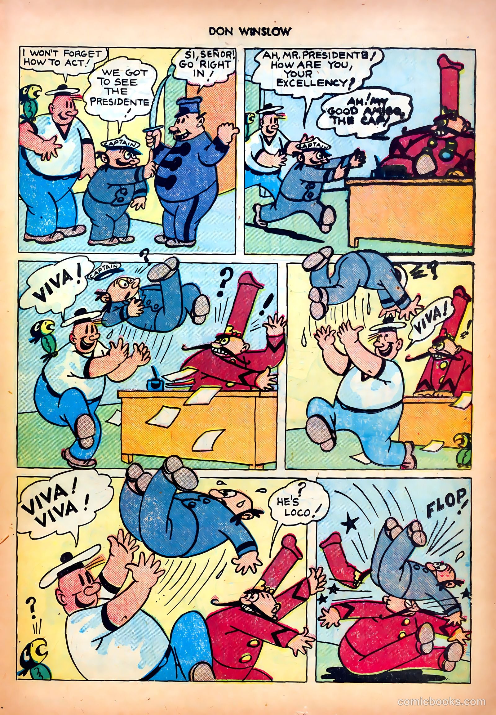Don Winslow of the Navy #56 (1948) — page 23 of 36