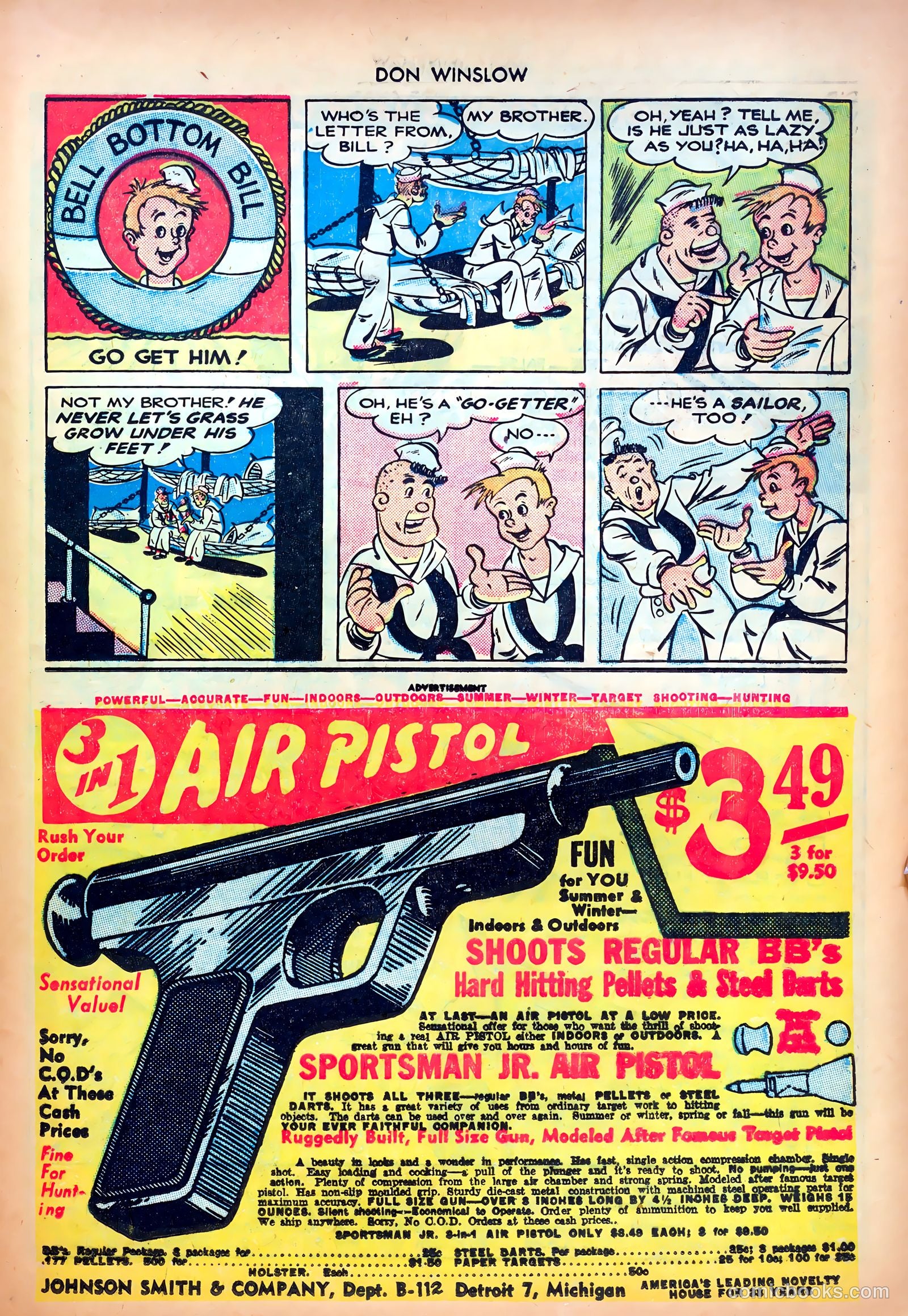 Don Winslow of the Navy #56 (1948) — page 25 of 36