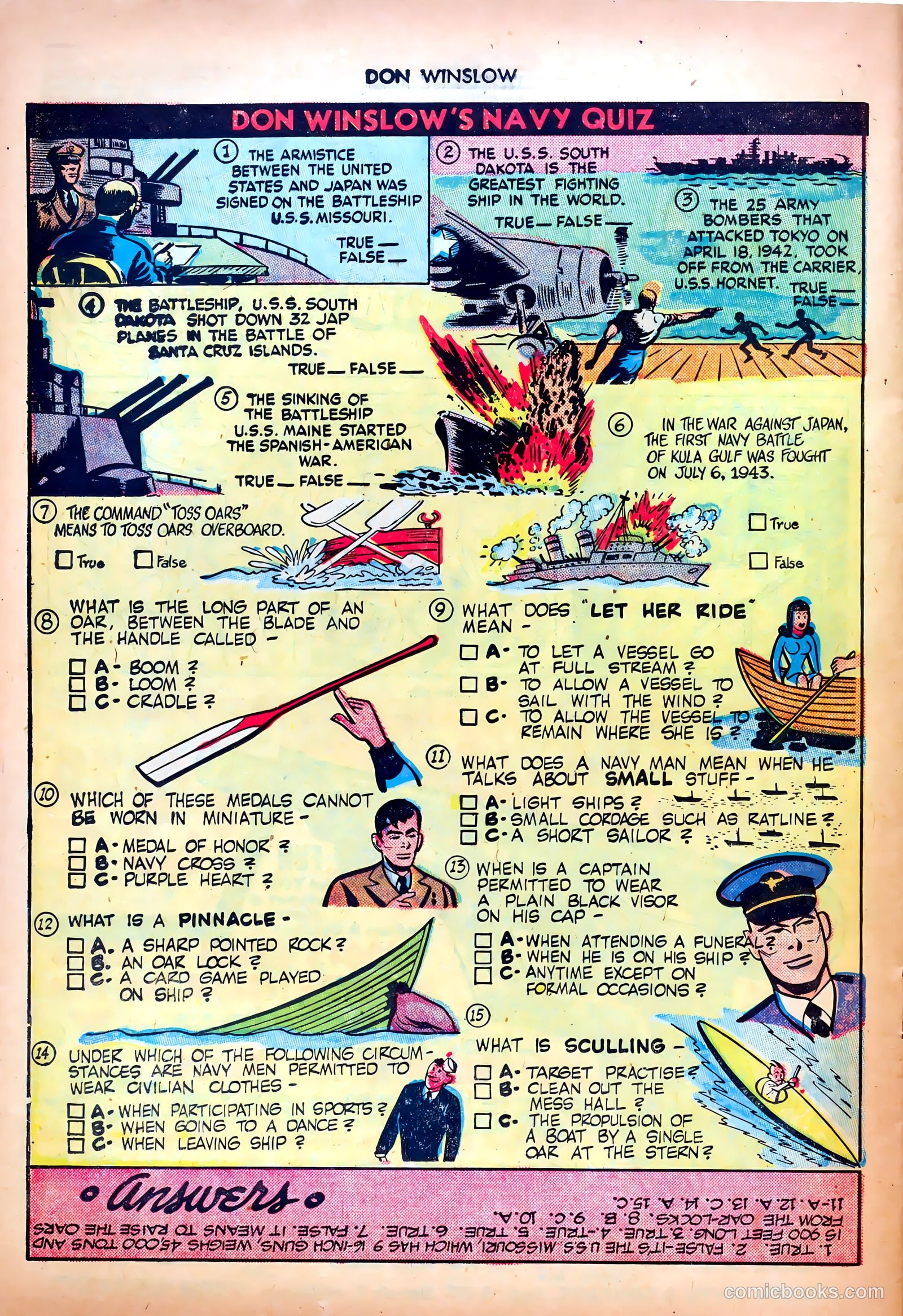 Don Winslow of the Navy #56 (1948) — page 26 of 36