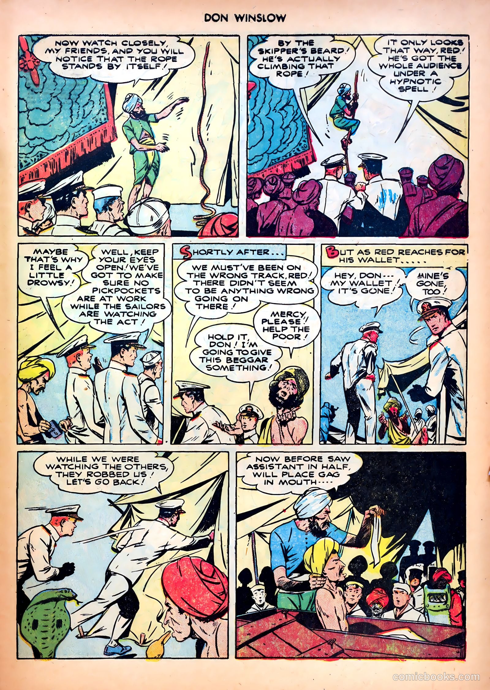 Don Winslow of the Navy #56 (1948) — page 29 of 36