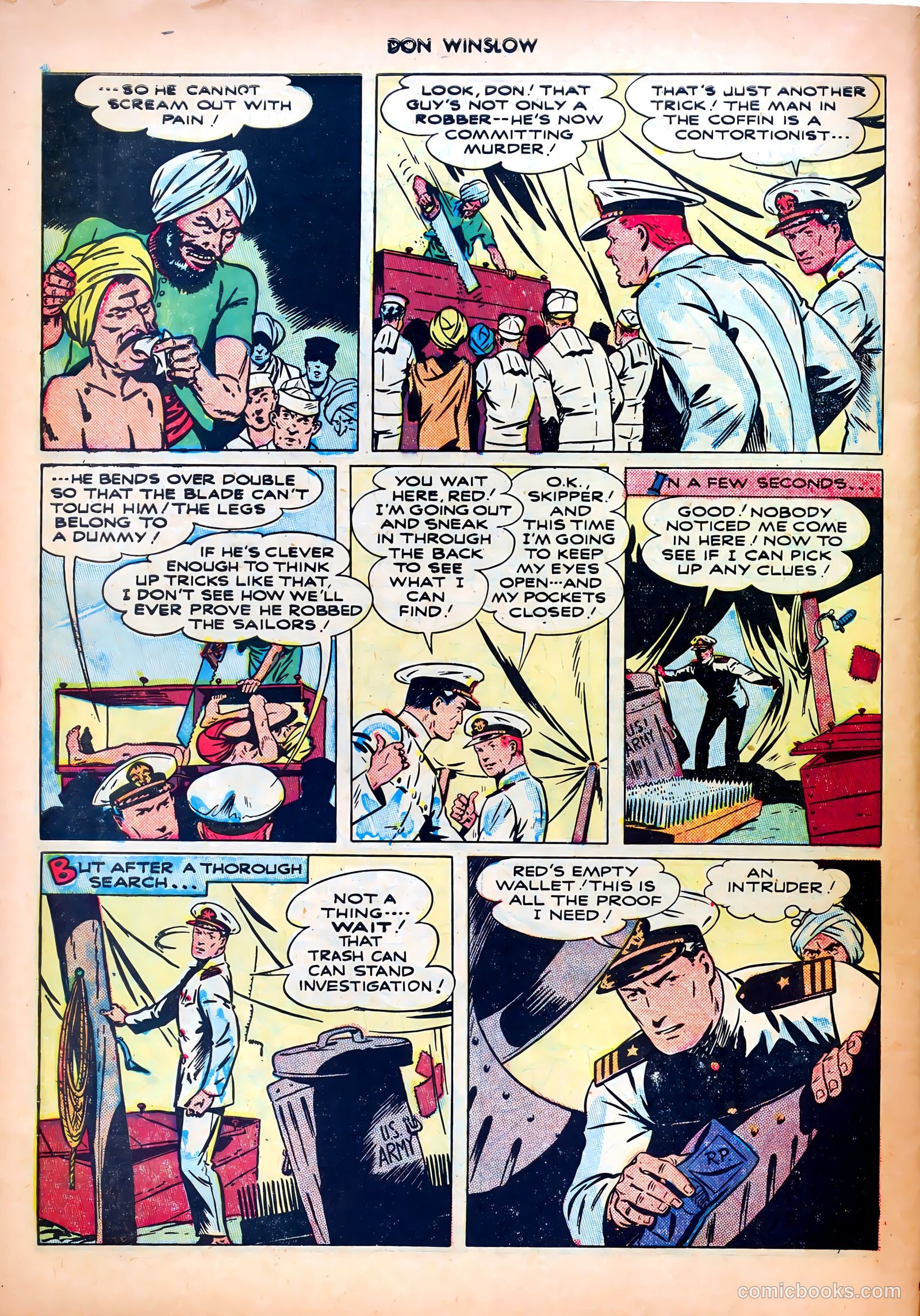 Don Winslow of the Navy #56 (1948) — page 30 of 36