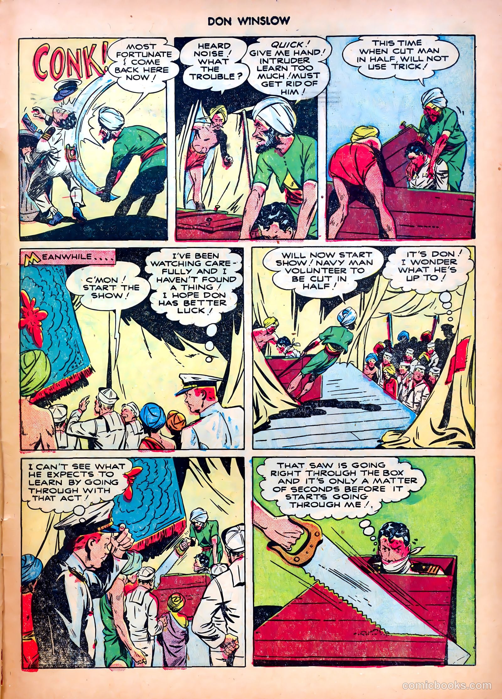 Don Winslow of the Navy #56 (1948) — page 31 of 36