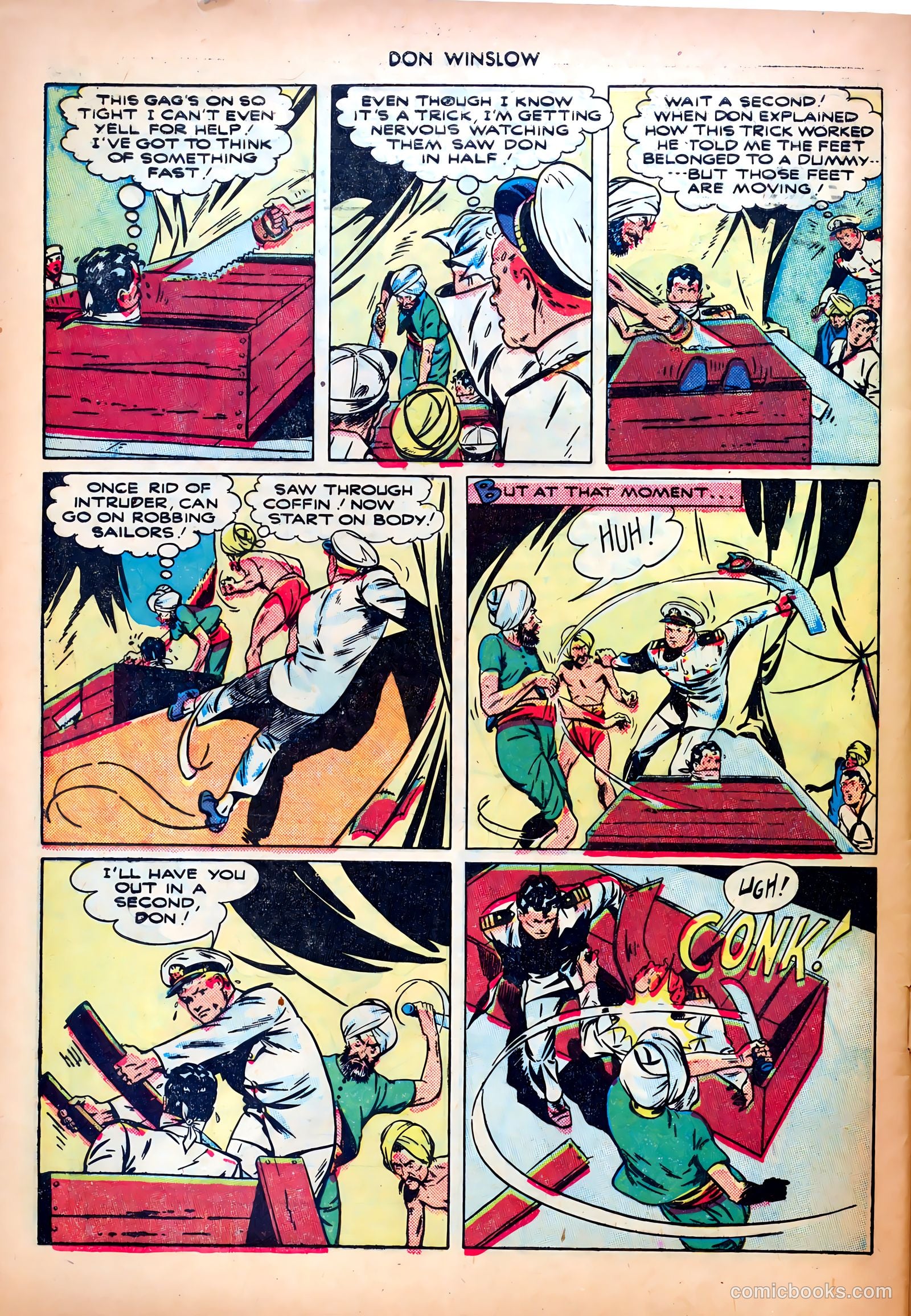 Don Winslow of the Navy #56 (1948) — page 32 of 36