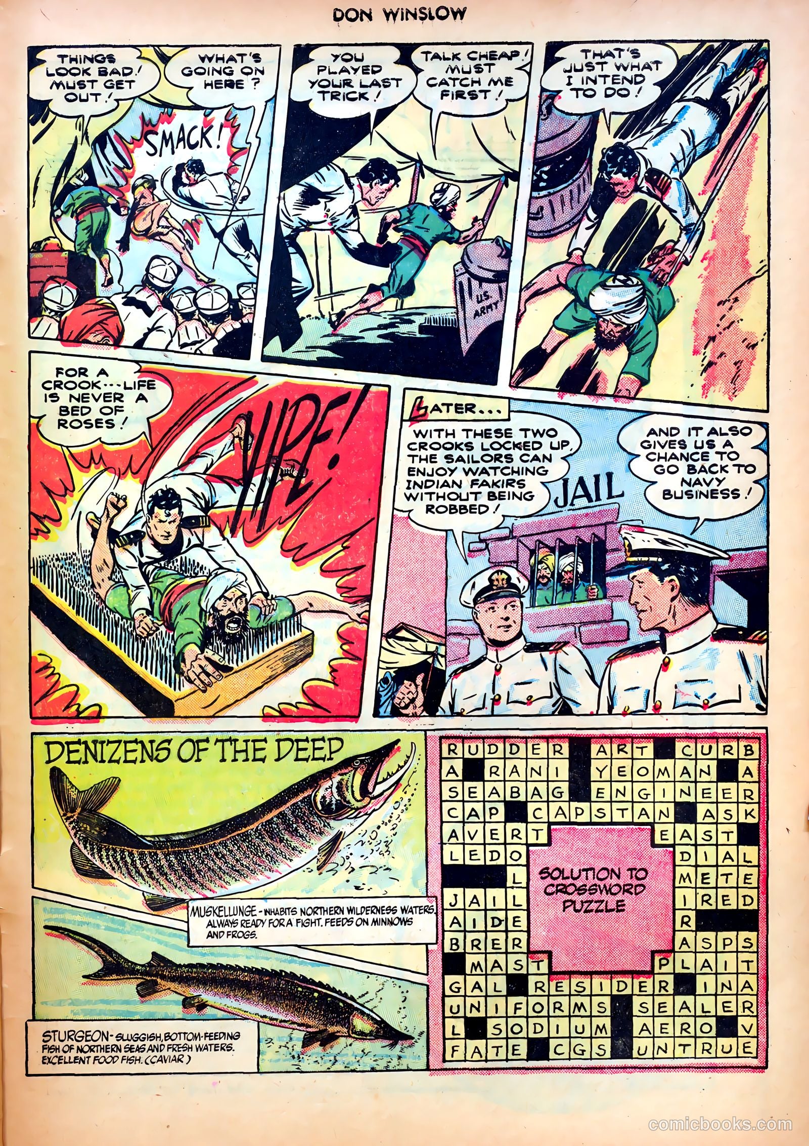 Don Winslow of the Navy #56 (1948) — page 33 of 36