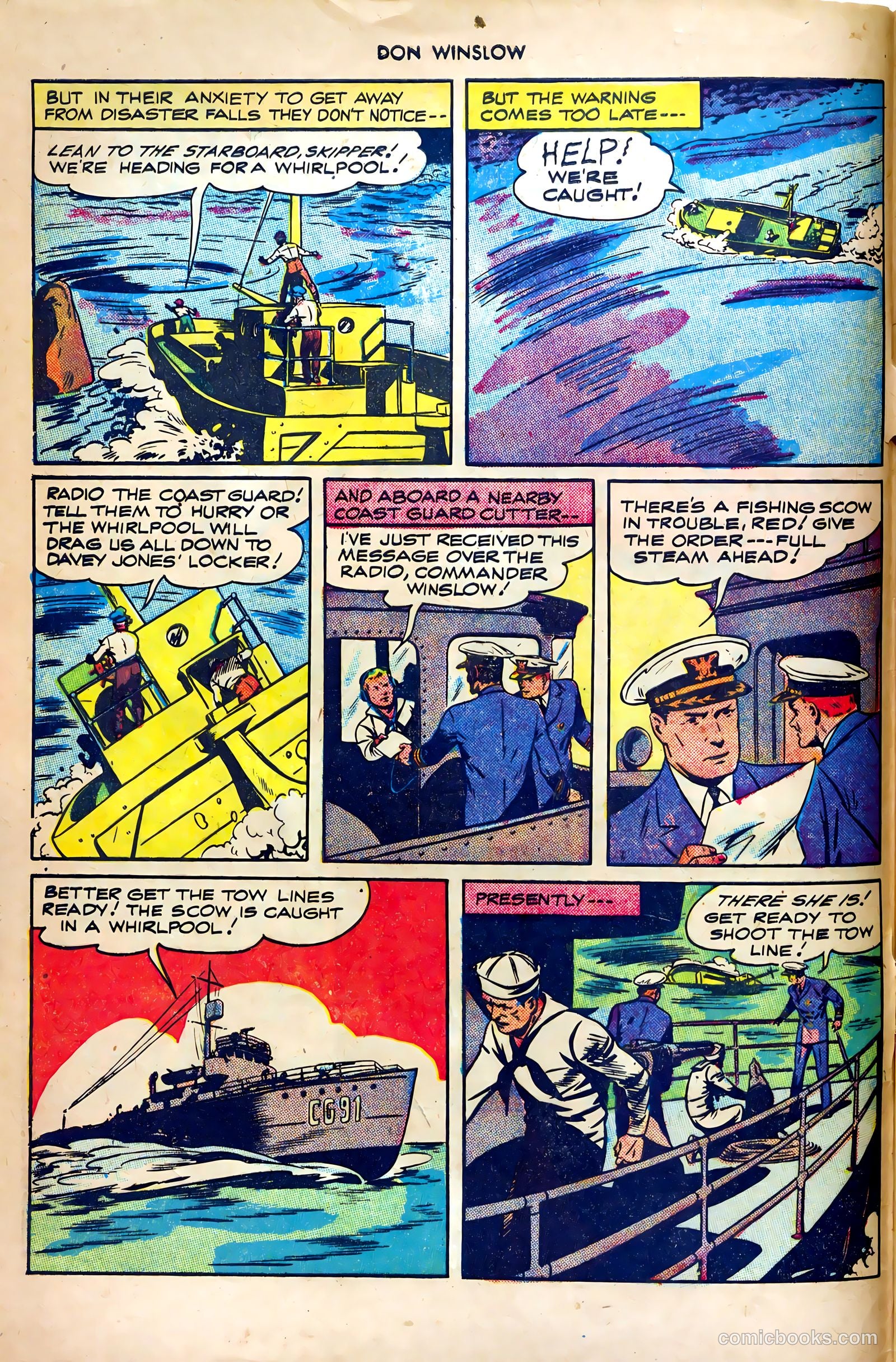 Don Winslow of the Navy #58 (1948) — page 4 of 36