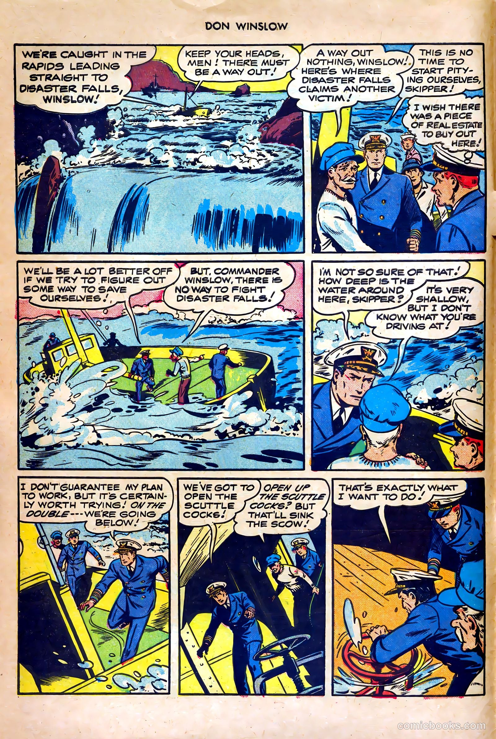 Don Winslow of the Navy #58 (1948) — page 6 of 36