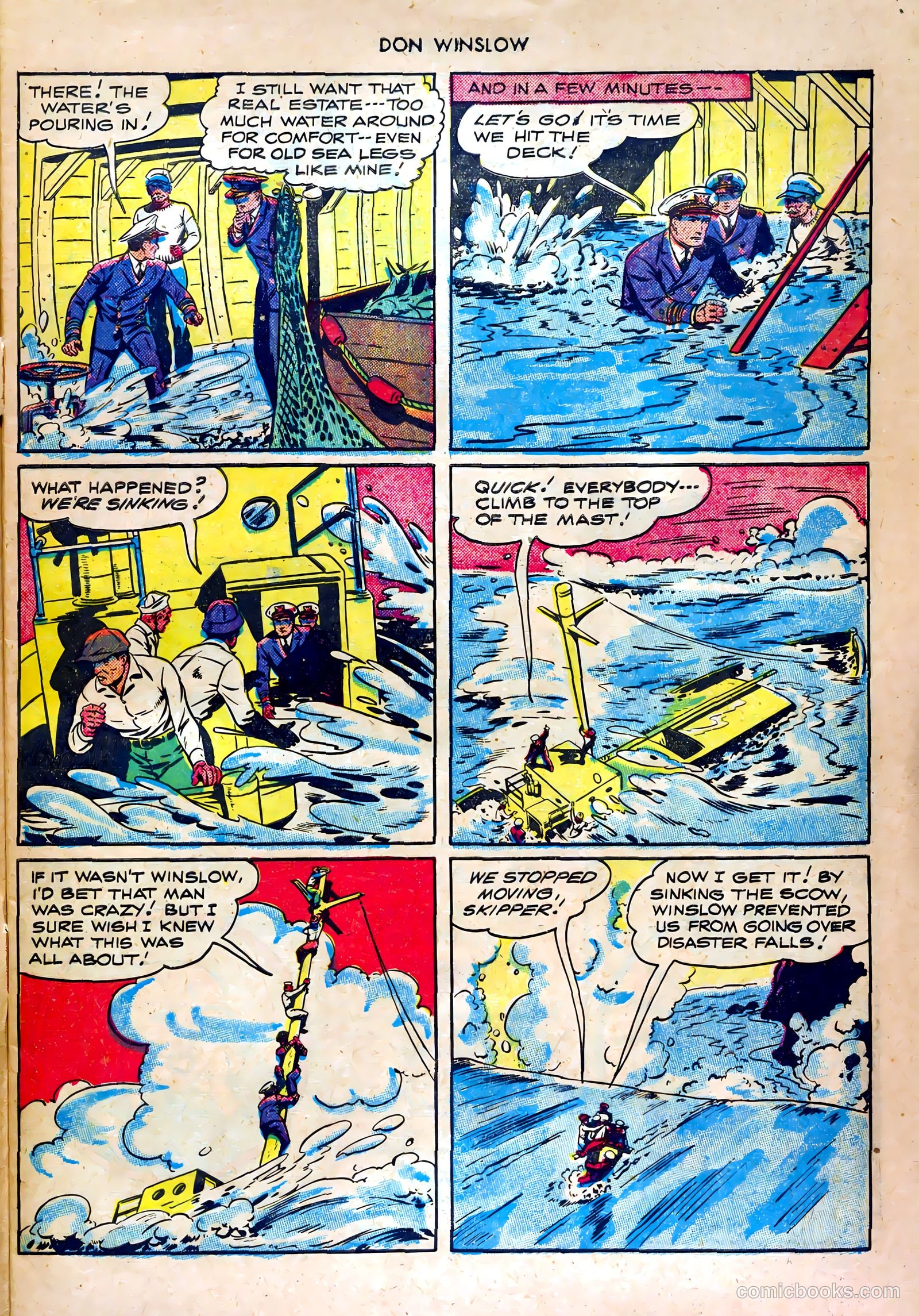 Don Winslow of the Navy #58 (1948) — page 7 of 36