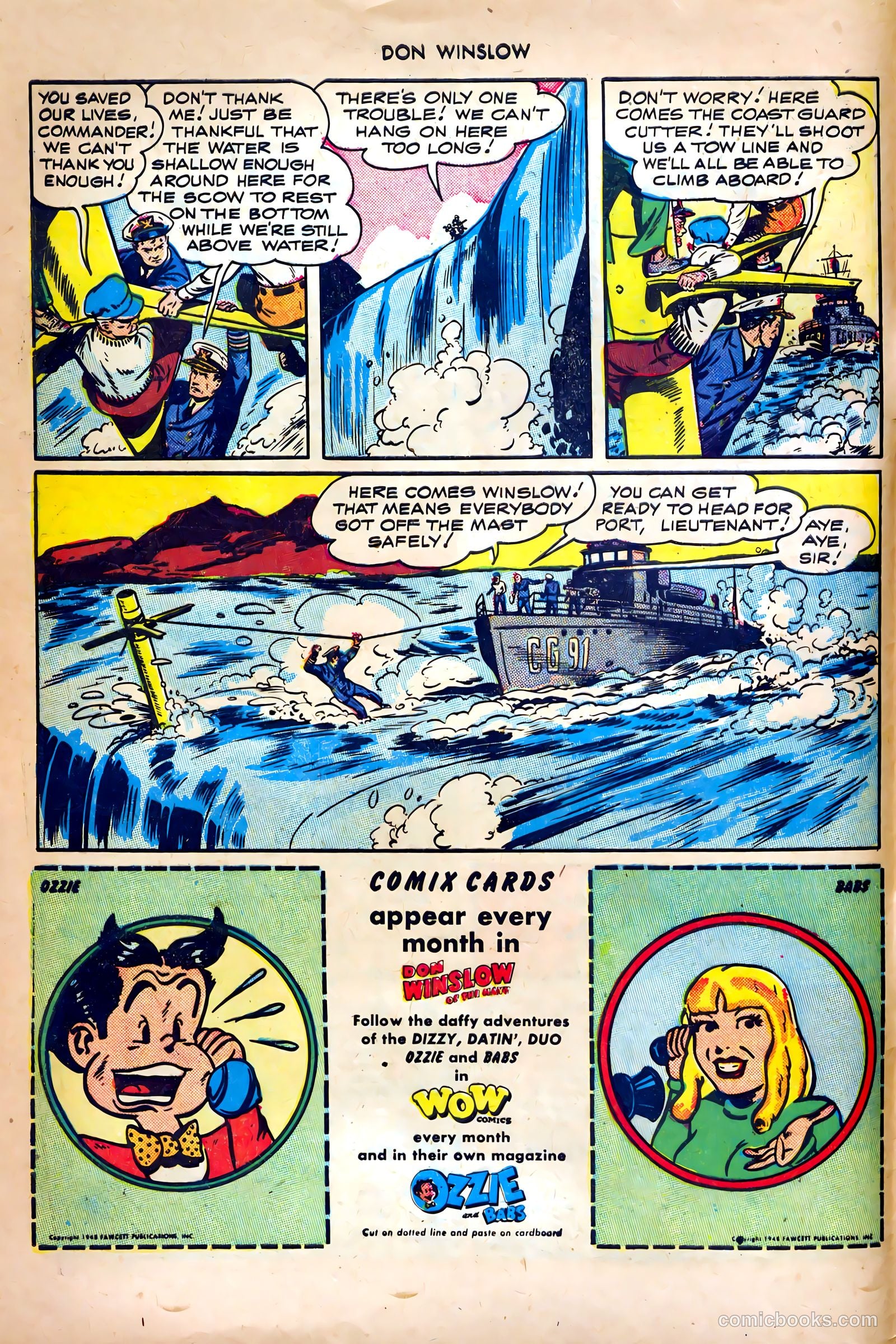 Don Winslow of the Navy #58 (1948) — page 8 of 36
