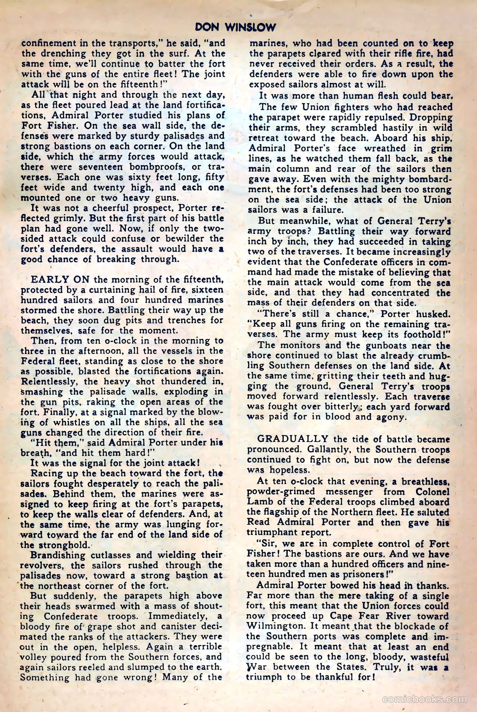 Don Winslow of the Navy #58 (1948) — page 13 of 36