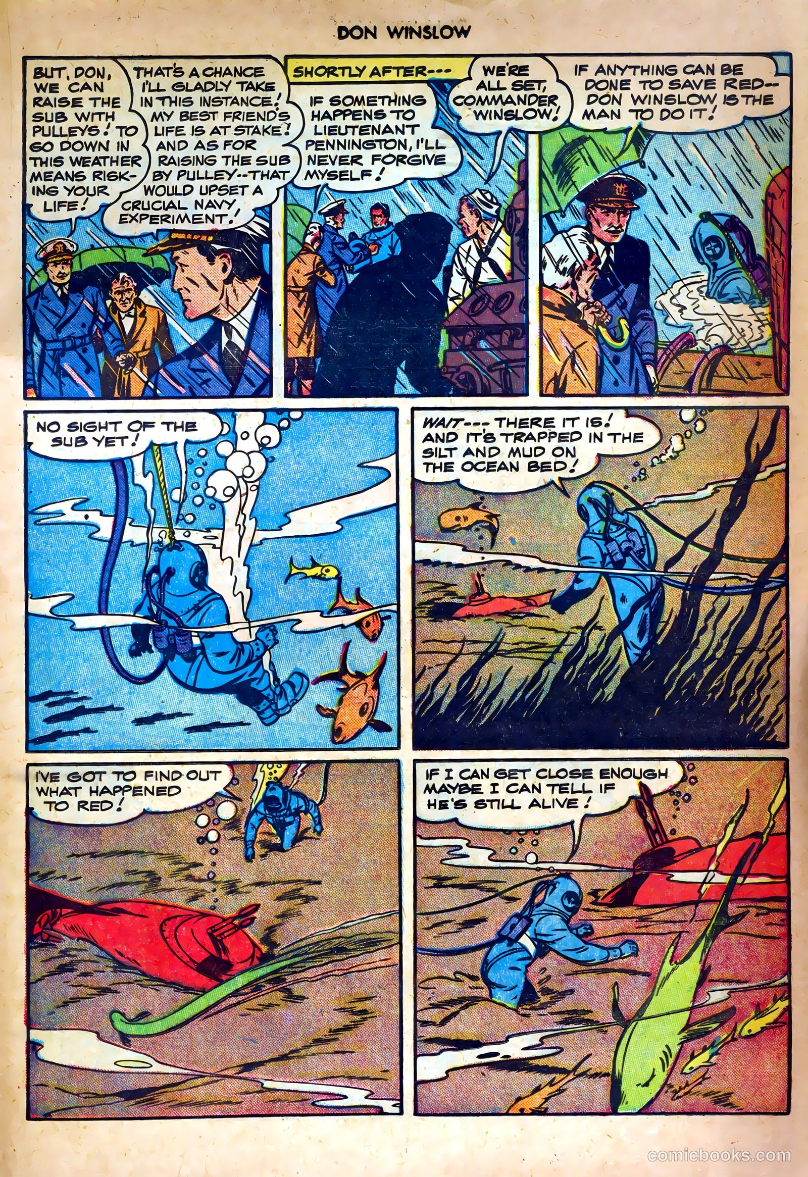 Don Winslow of the Navy #58 (1948) — page 19 of 36
