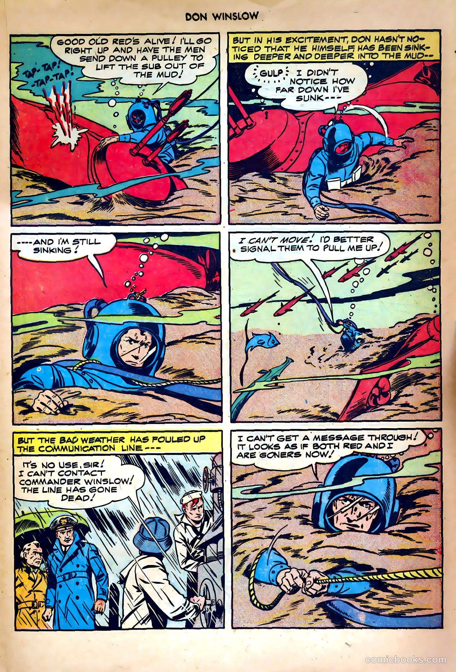 Don Winslow of the Navy #58 (1948) — page 21 of 36