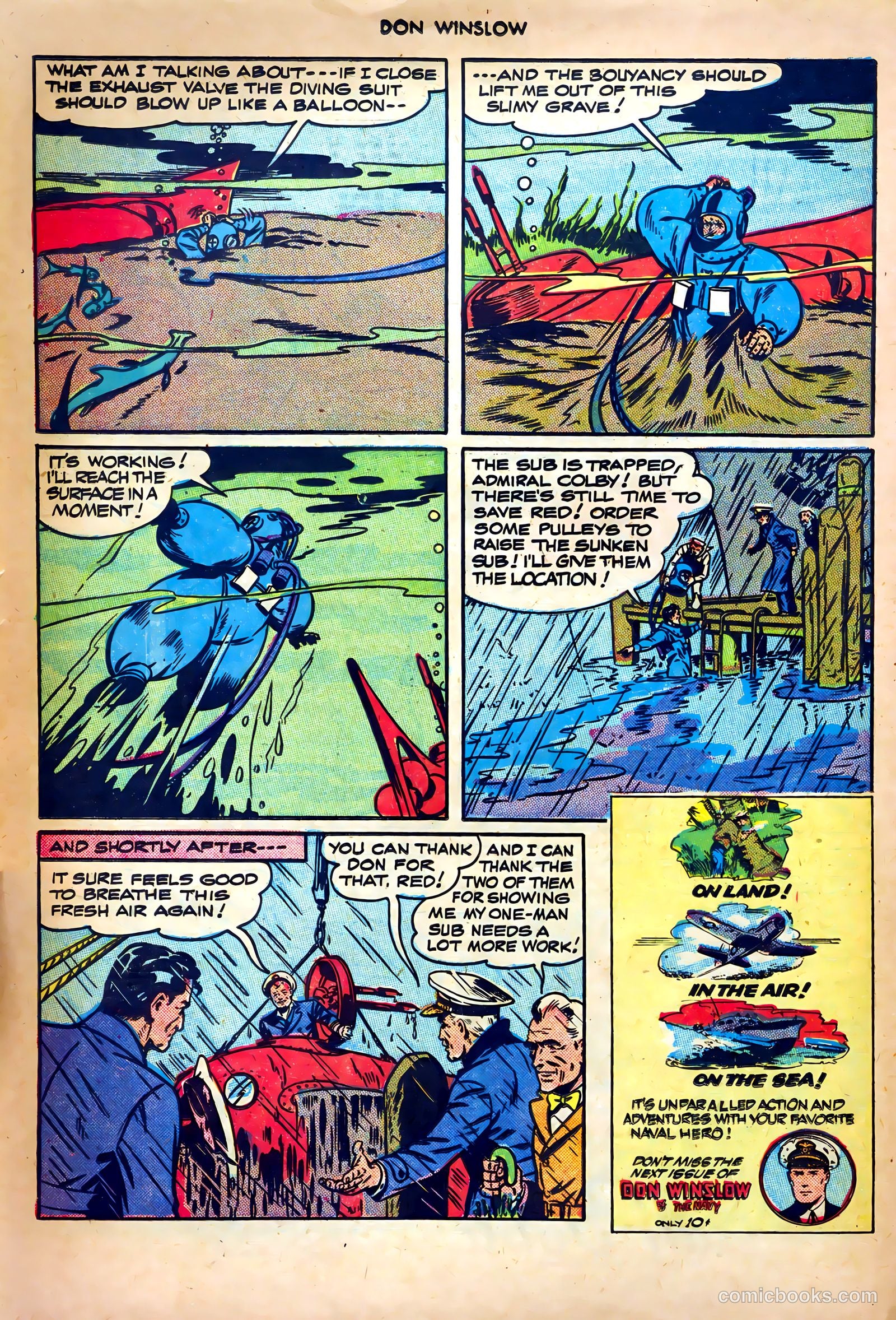 Don Winslow of the Navy #58 (1948) — page 22 of 36