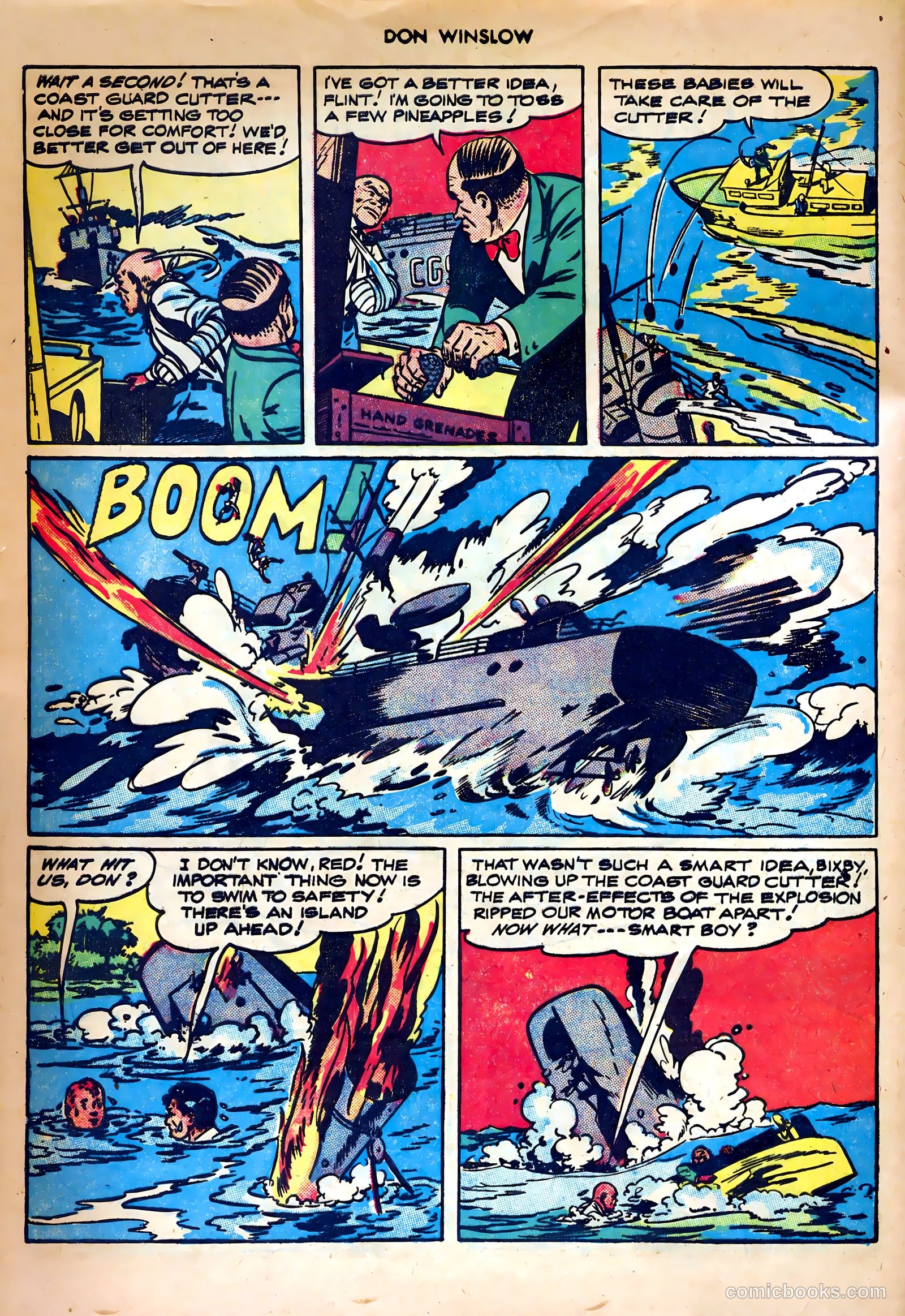 Don Winslow of the Navy #58 (1948) — page 28 of 36