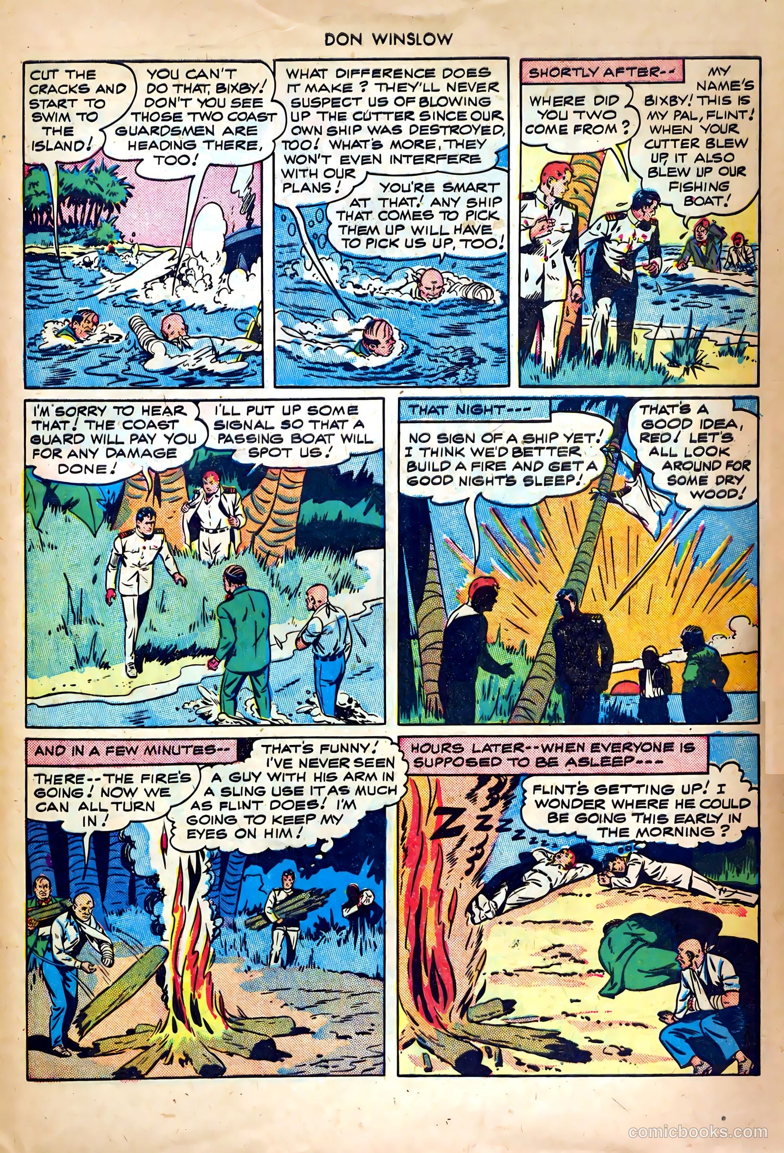 Don Winslow of the Navy #58 (1948) — page 29 of 36