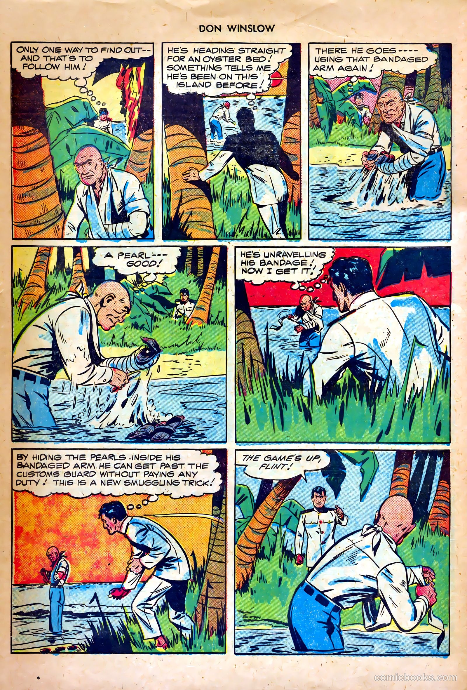 Don Winslow of the Navy #58 (1948) — page 30 of 36