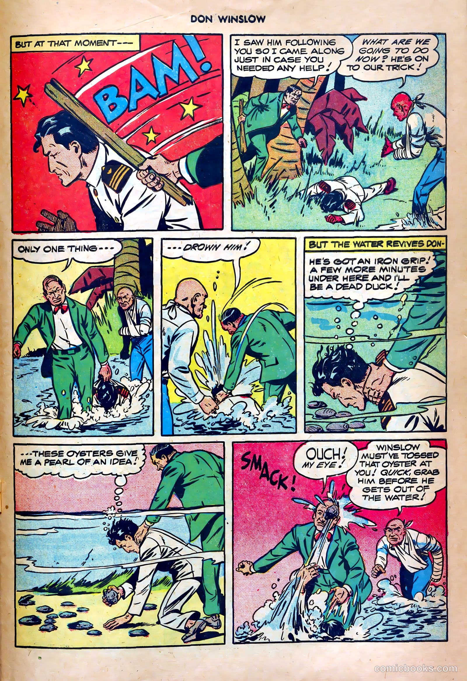 Don Winslow of the Navy #58 (1948) — page 31 of 36