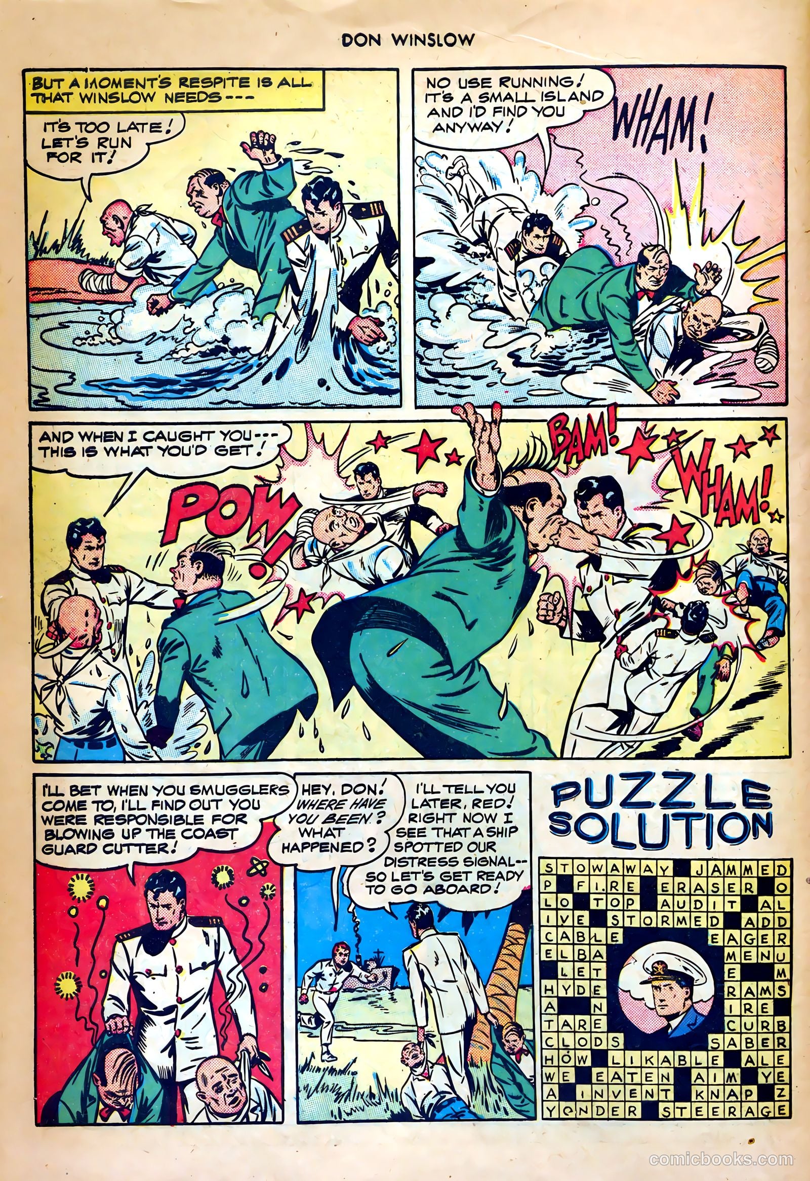 Don Winslow of the Navy #58 (1948) — page 32 of 36