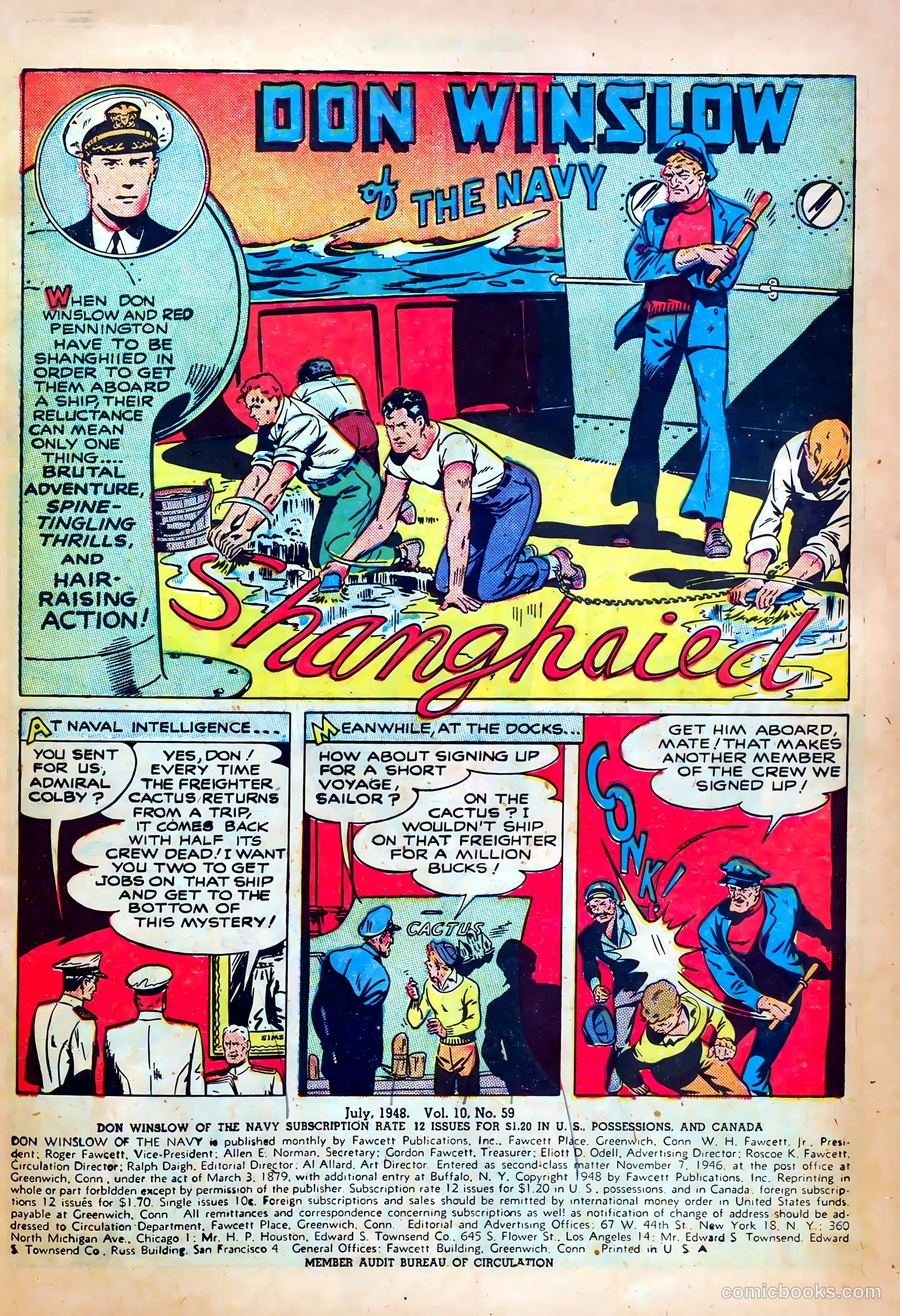 Don Winslow of the Navy #59 (1948) — page 3 of 36